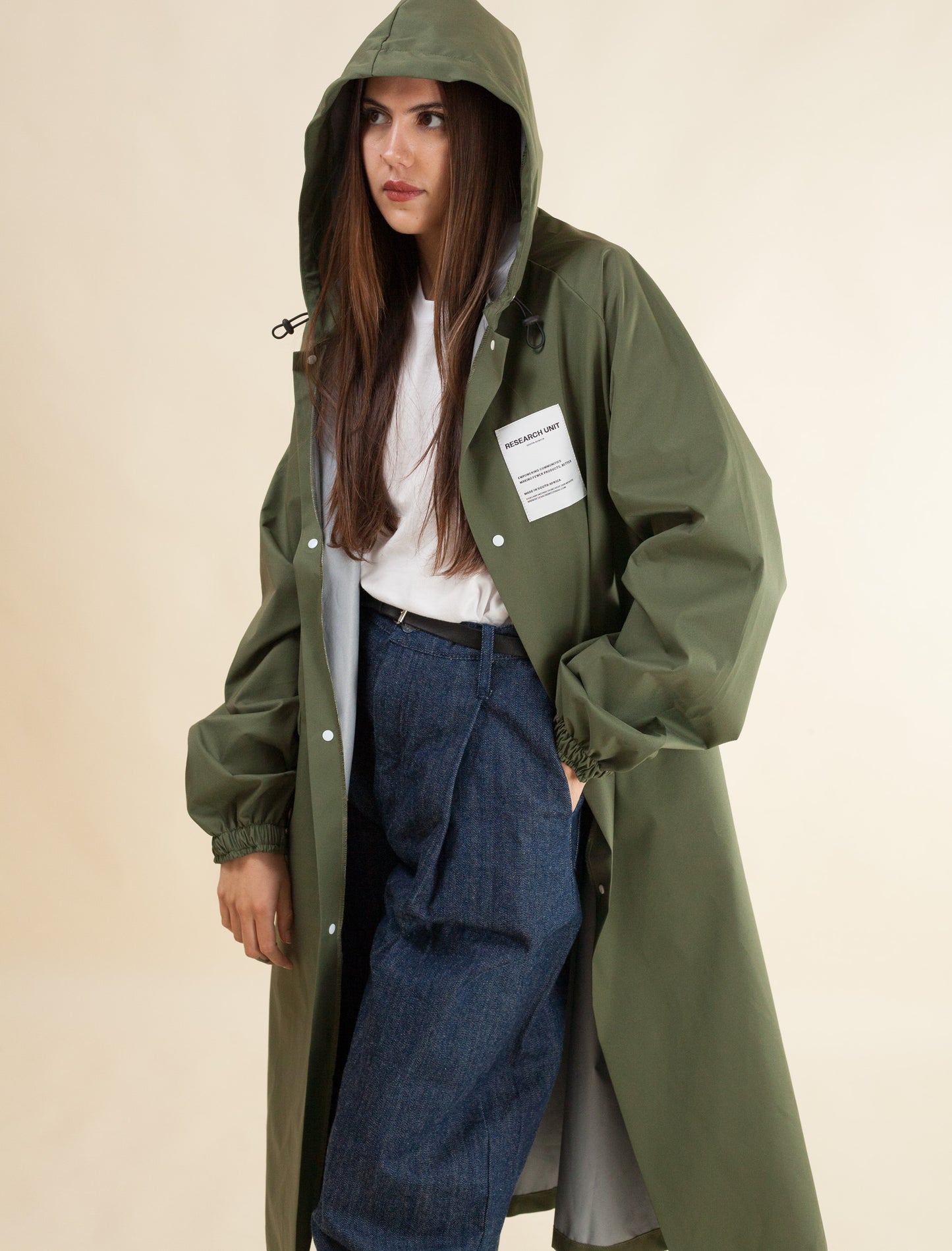Waterproof Raincoat (Sage)