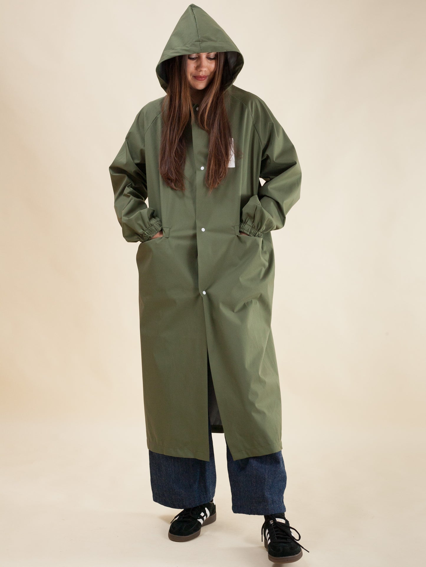 Waterproof Raincoat (Sage)