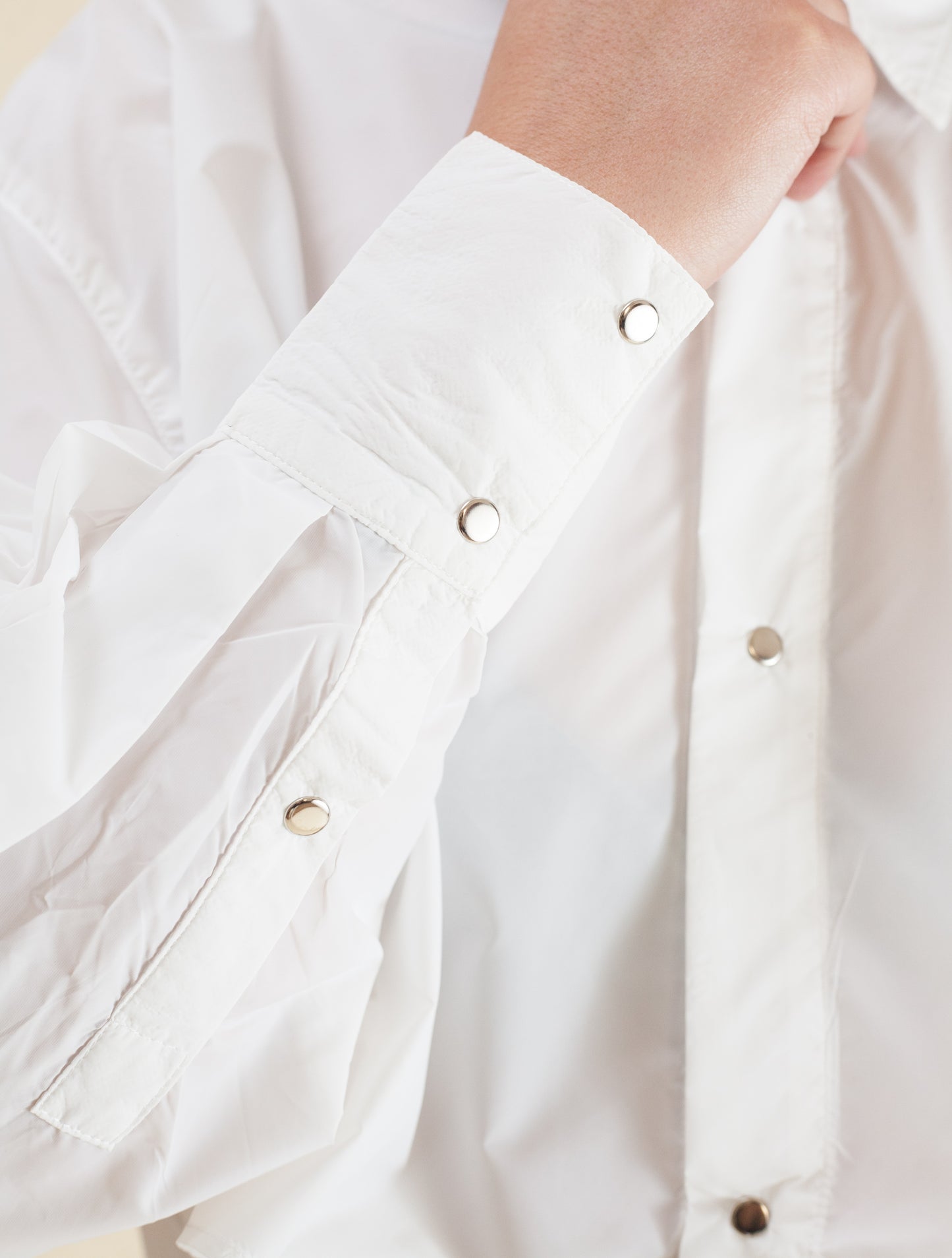 Cropped Shirt (Soft Tech White)