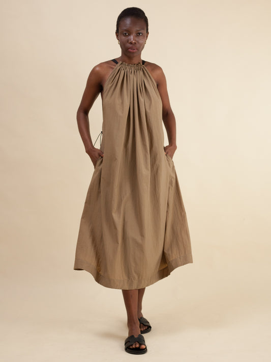 Halter Dress (Pebble Stone)