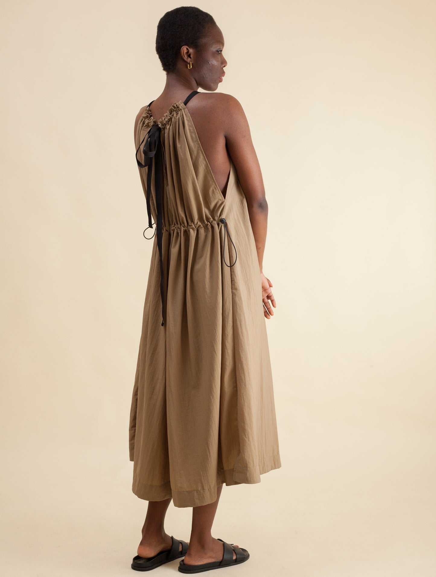 Halter Dress (Pebble Stone)
