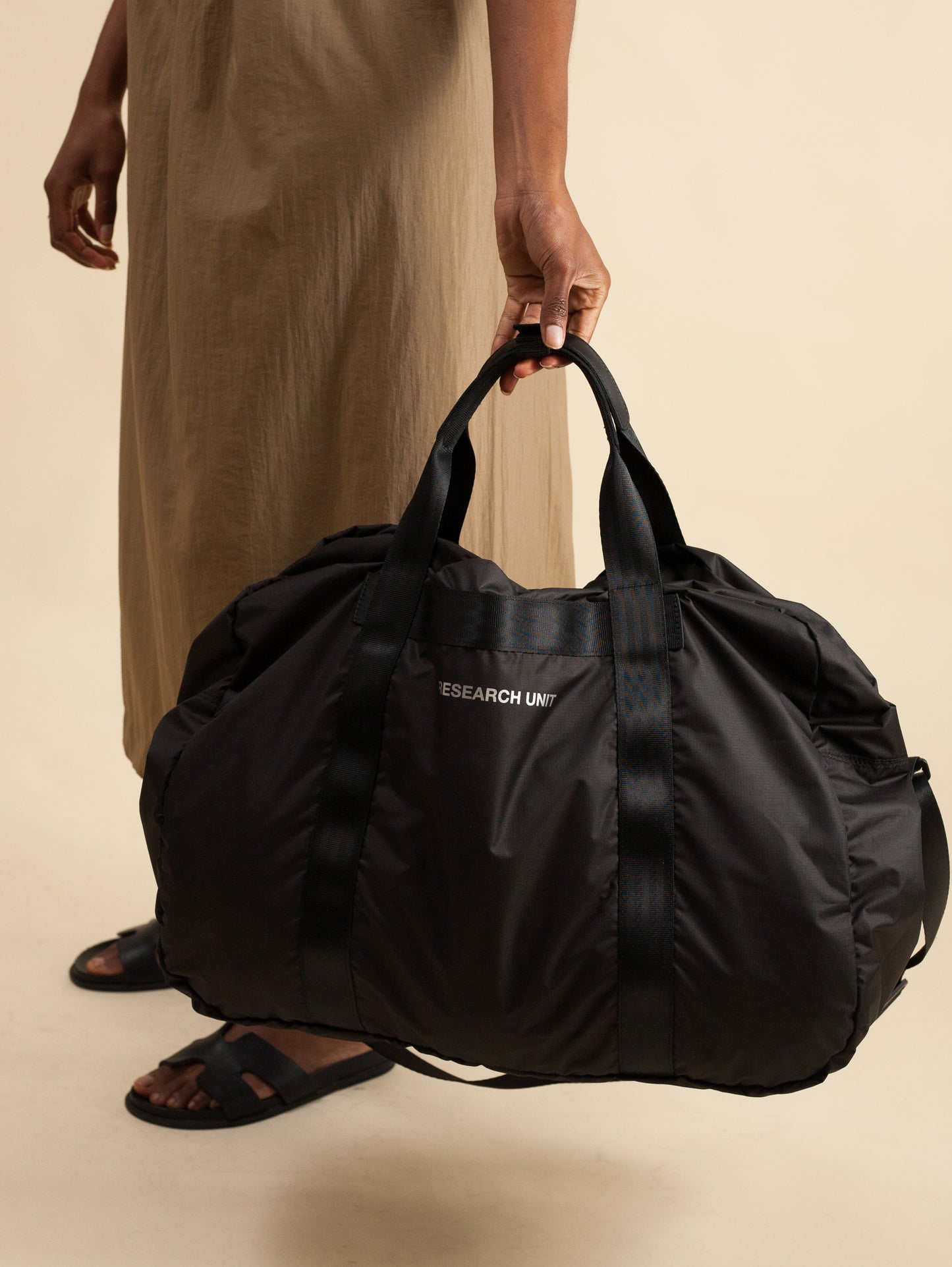 Ripstop Travel Duffle ( Black )