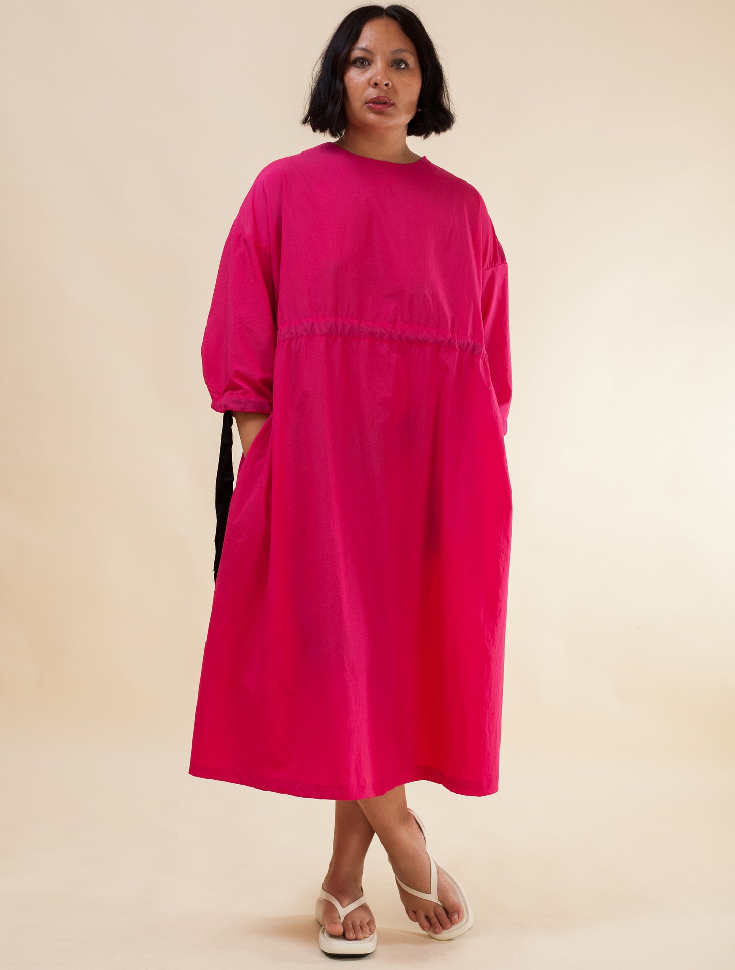 Kai-Kai Dress (Hot Pink)