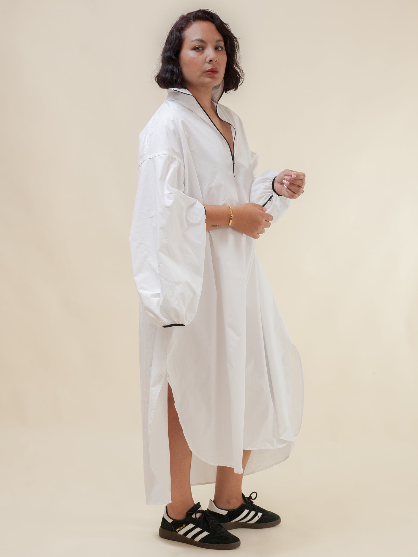 Asia Dress Cotton Poplin (White)