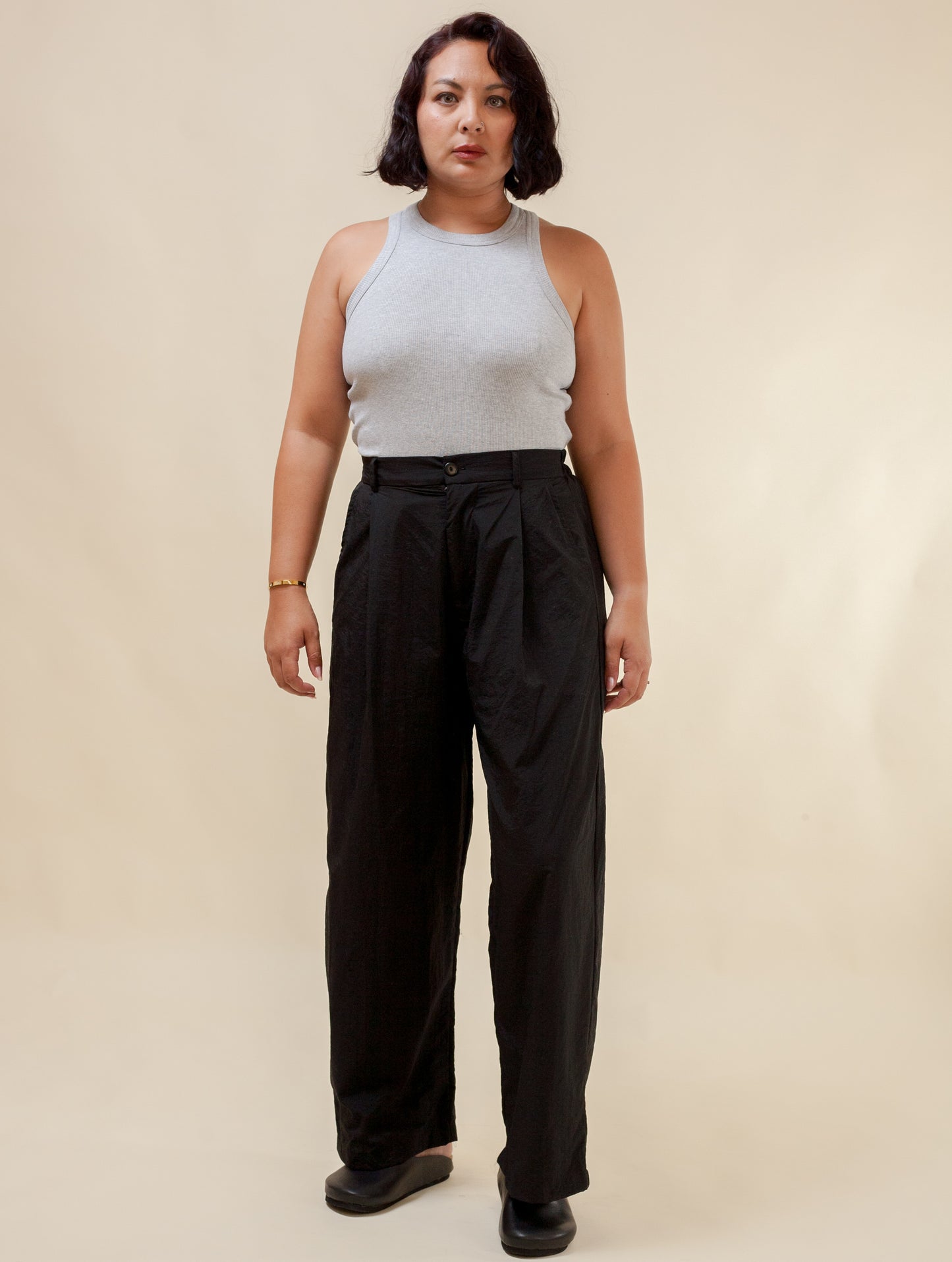 Ribbed Vest (Malange Grey)