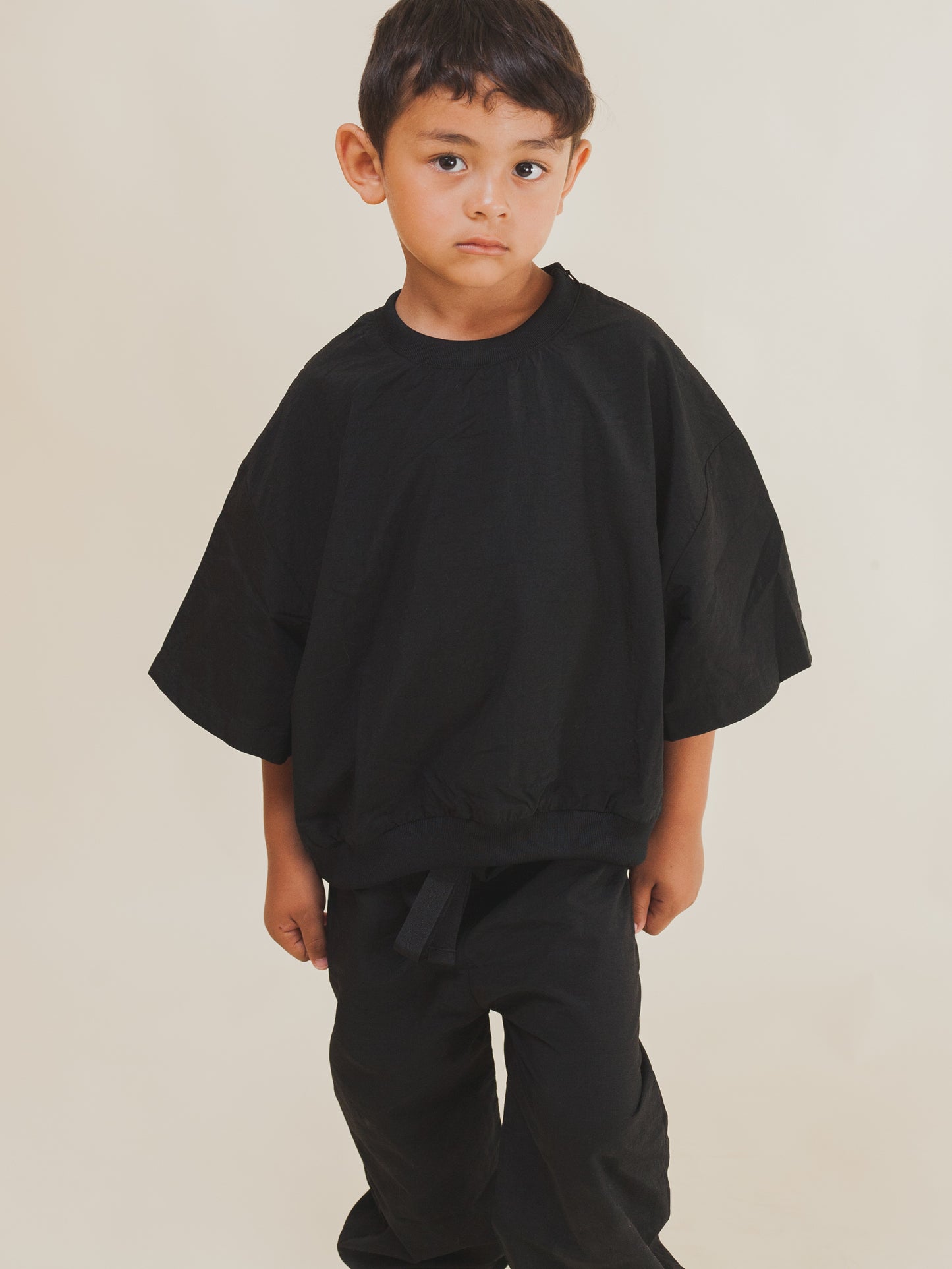 Oversized Kids set- Black