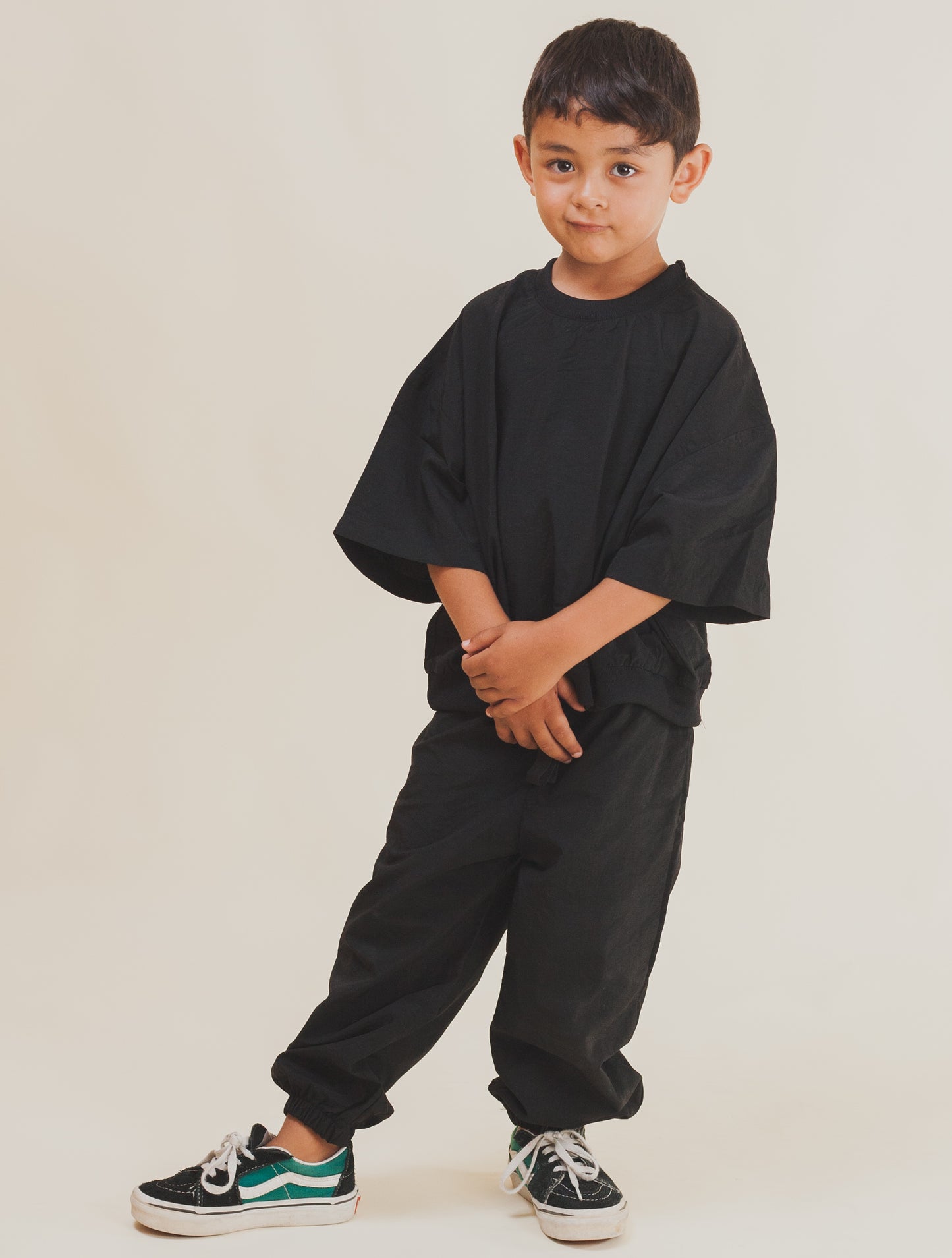 Oversized Kids set- Black