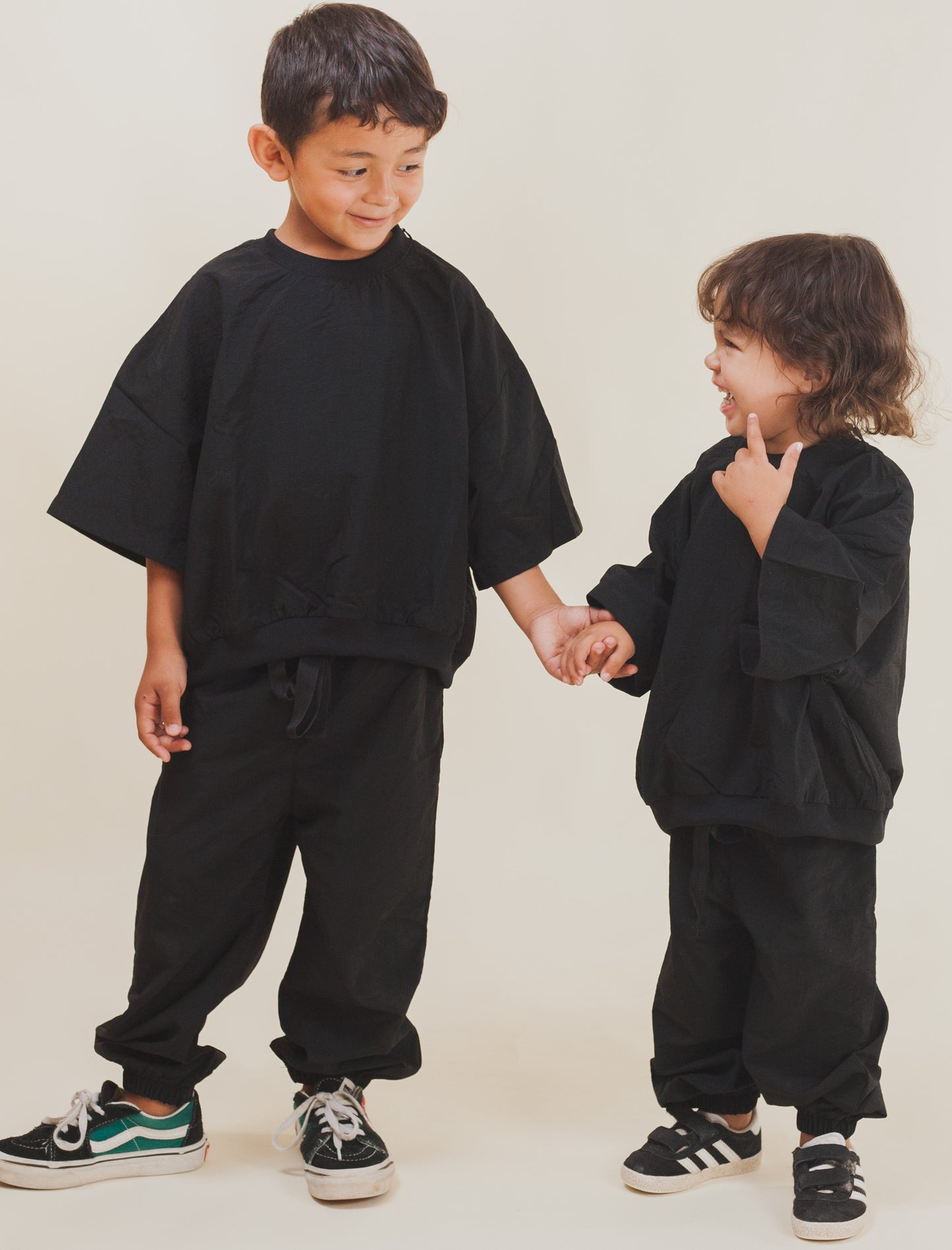 Oversized Kids set- Black