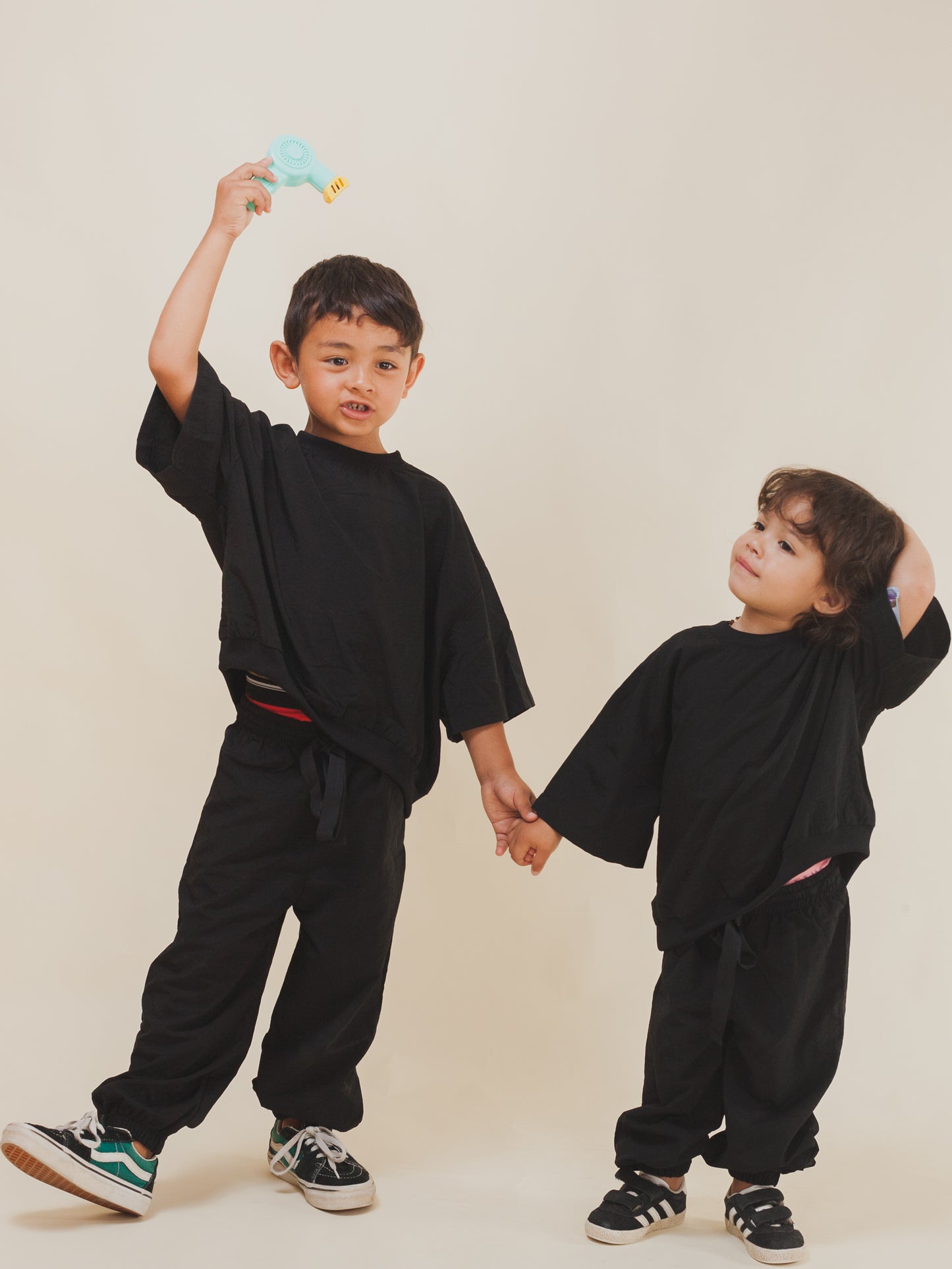 Oversized Kids set- Black