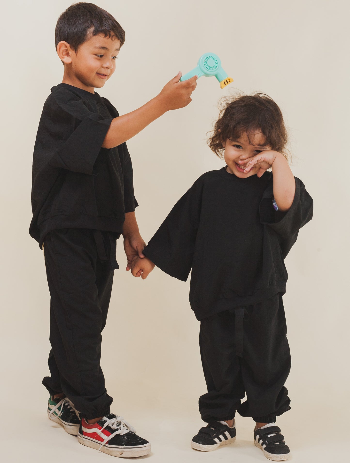 Oversized Kids set- Black