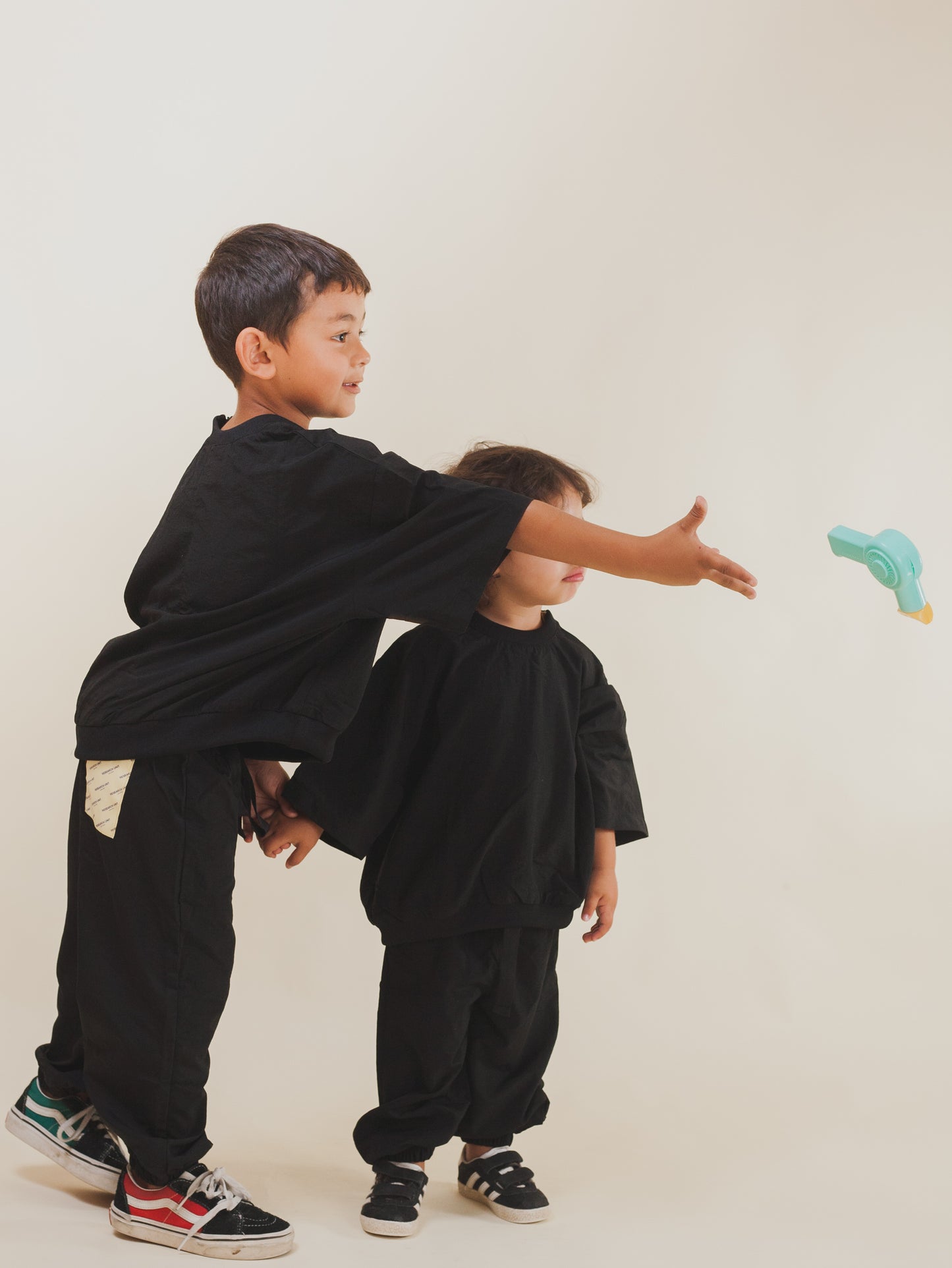 Oversized Kids set- Black