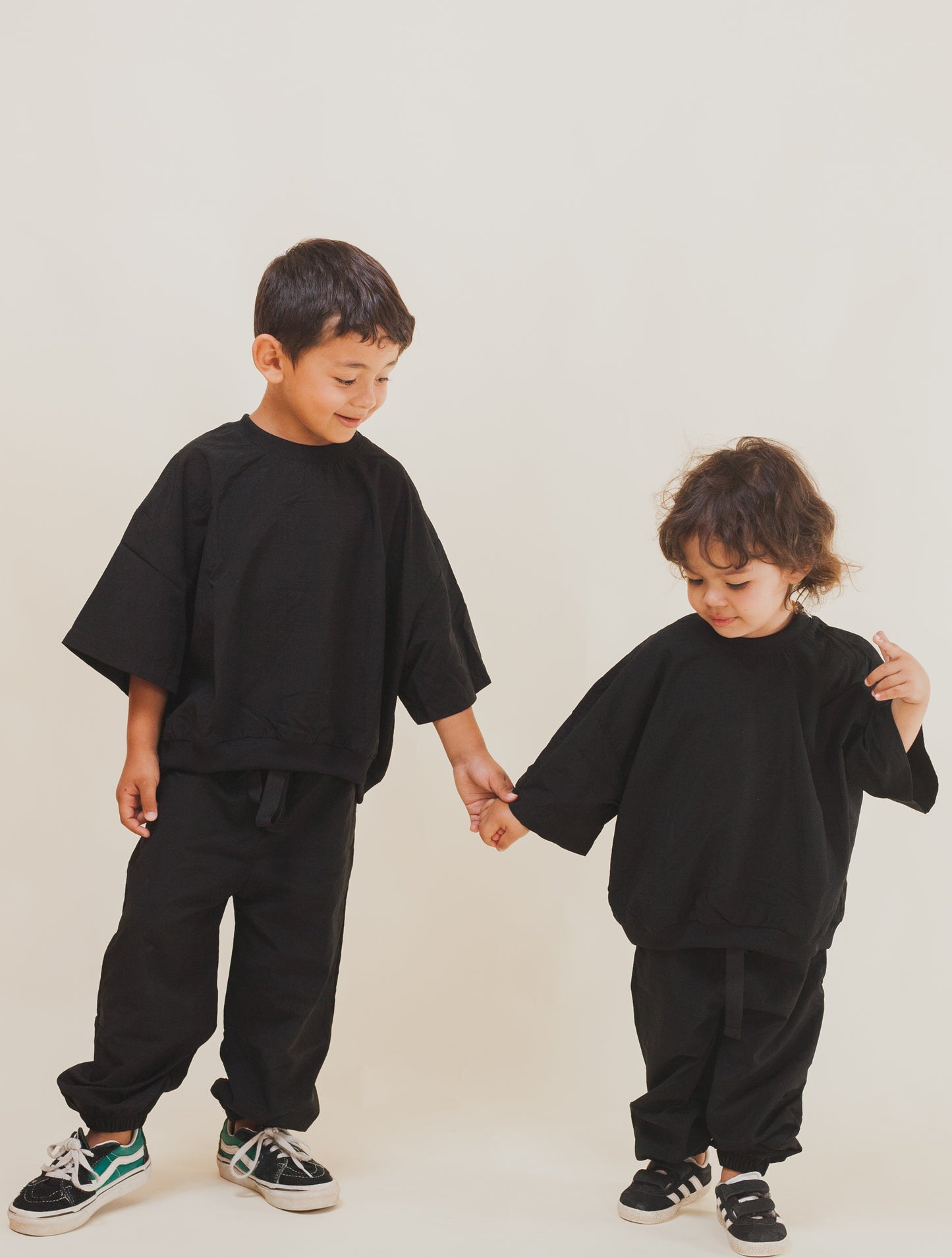 Oversized Kids set- Black