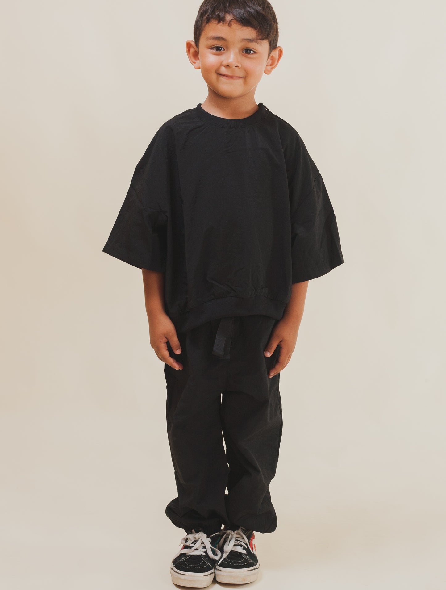 Oversized Kids set- Black