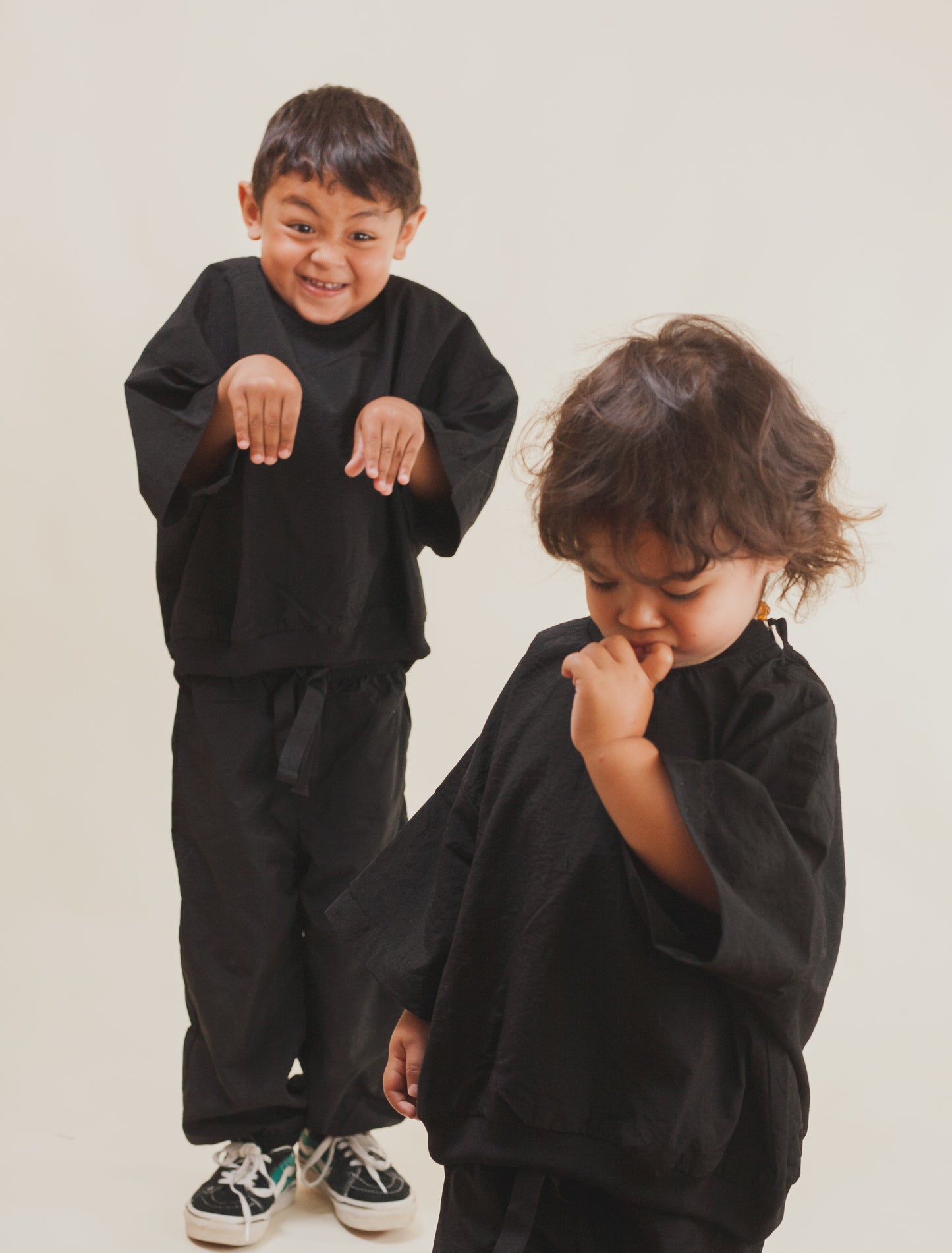 Oversized Kids set- Black