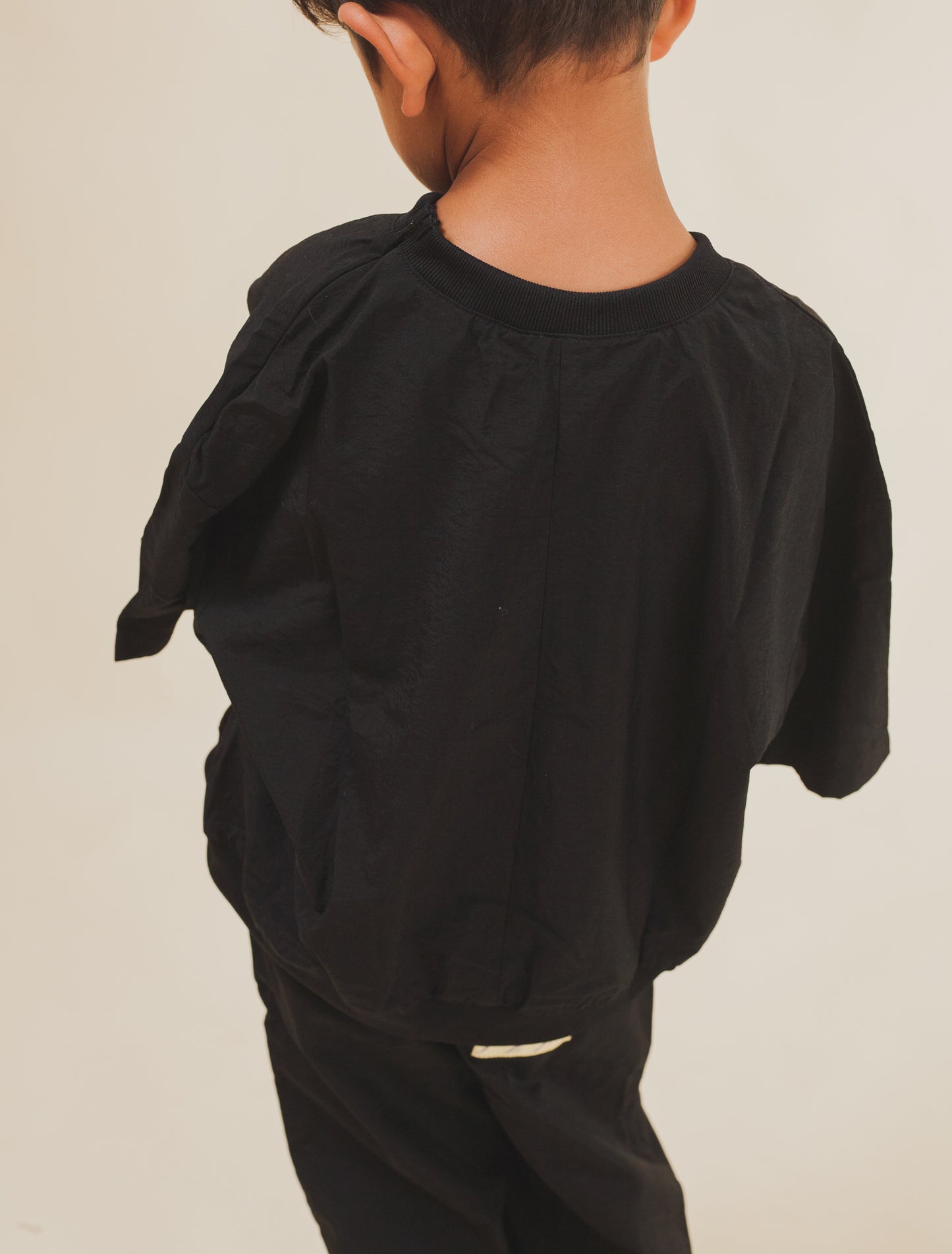 Oversized Kids set- Black