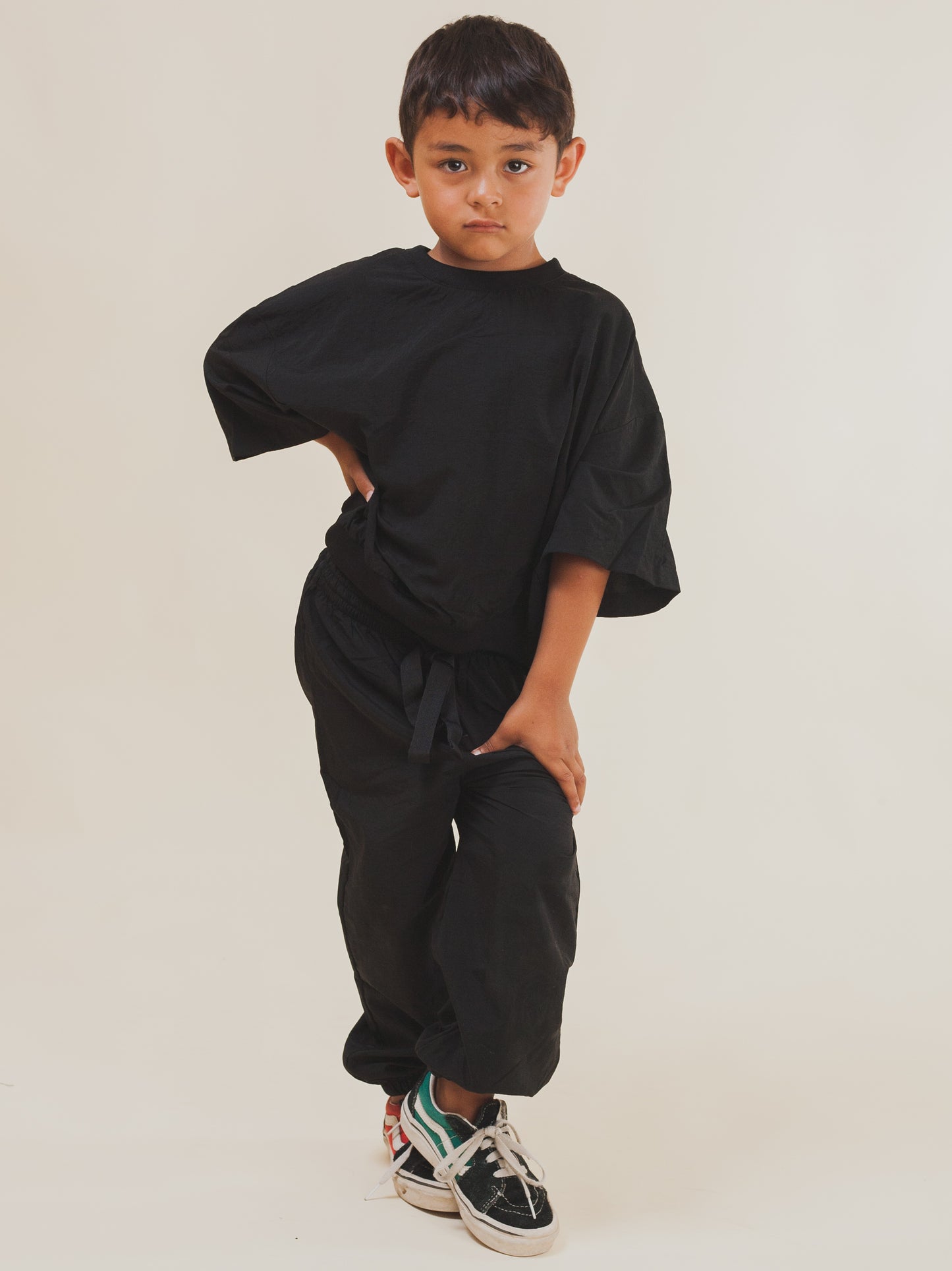 Oversized Kids set- Black