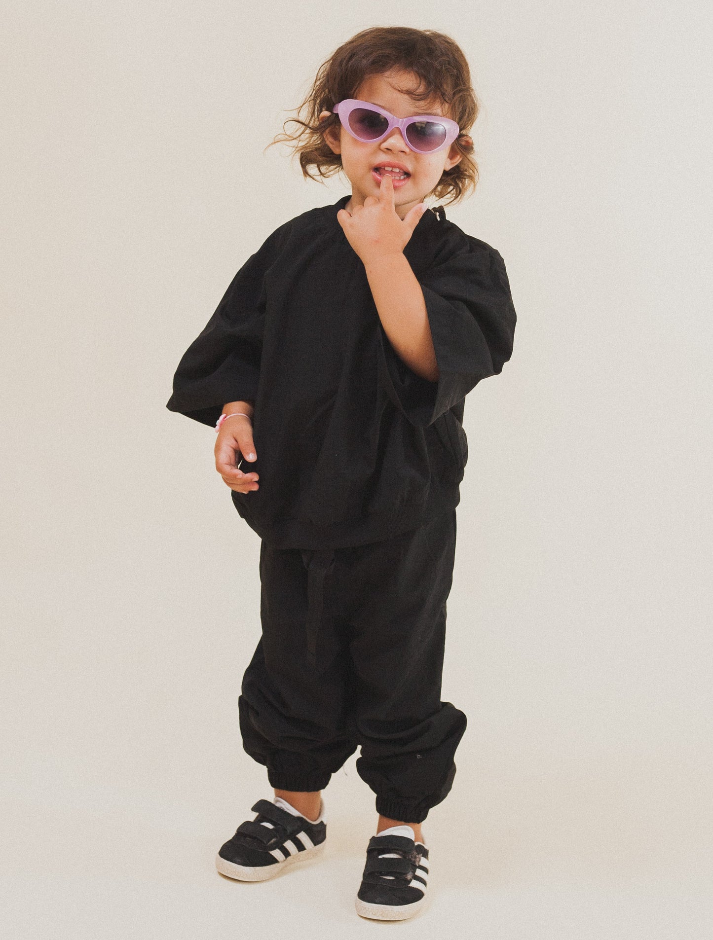 Oversized Kids set- Black