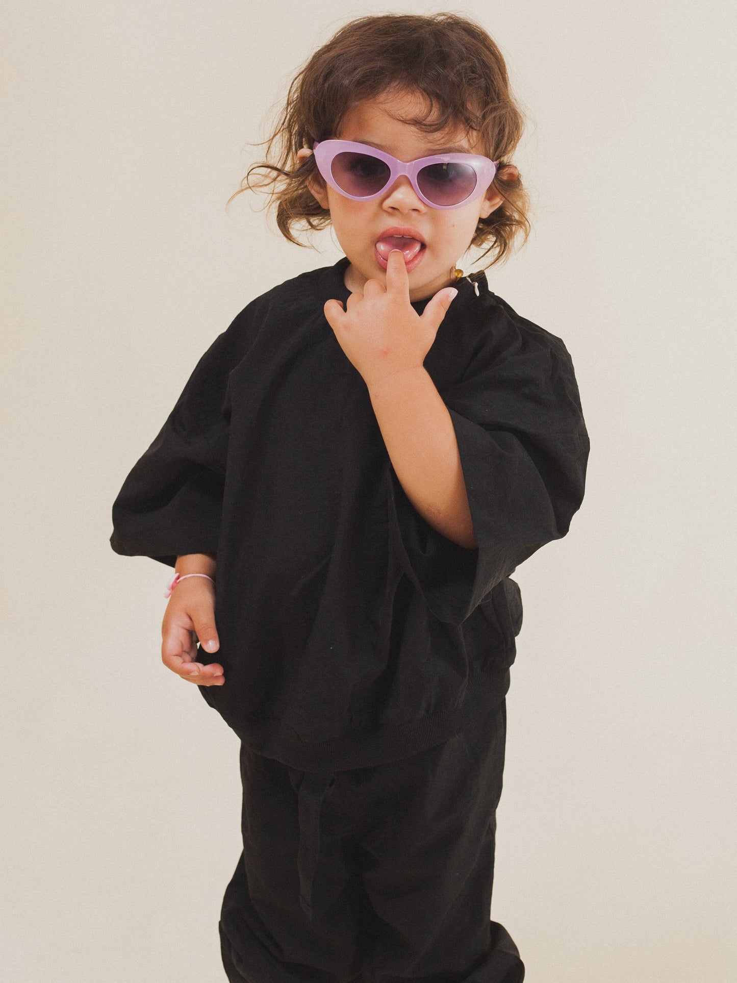 Oversized Kids set- Black
