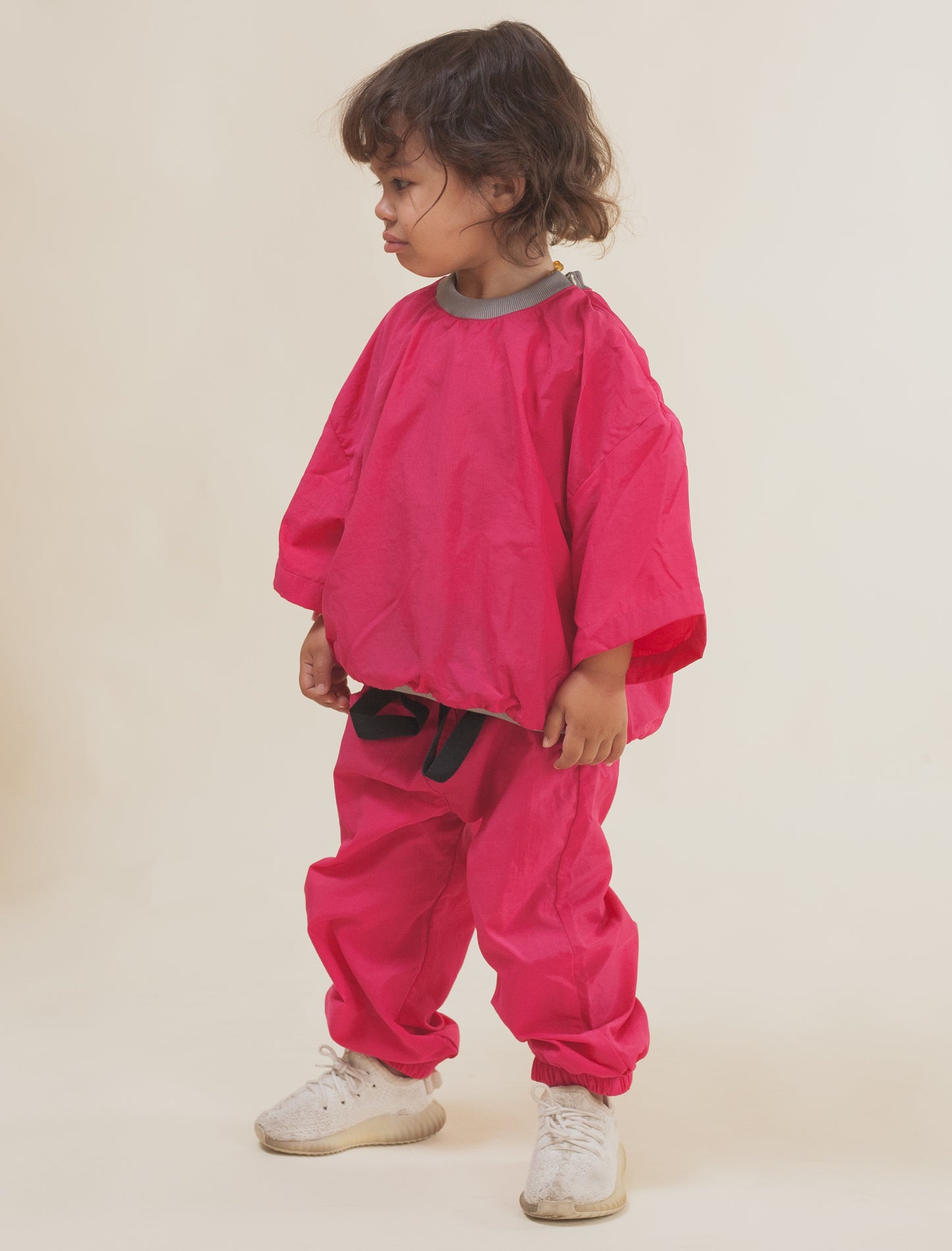Oversized Kids set- Pink