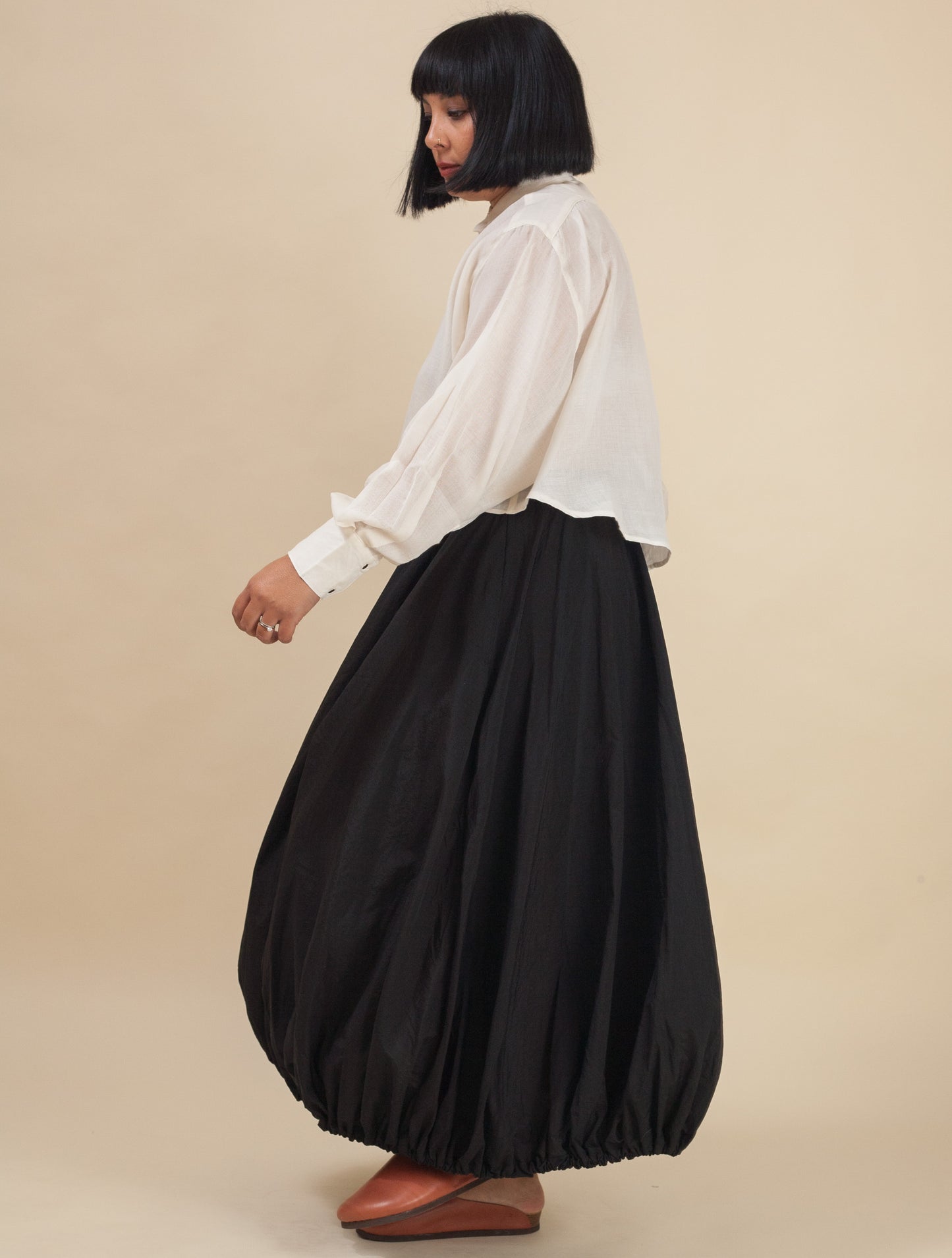 Ginza Skirt Tech (Black)