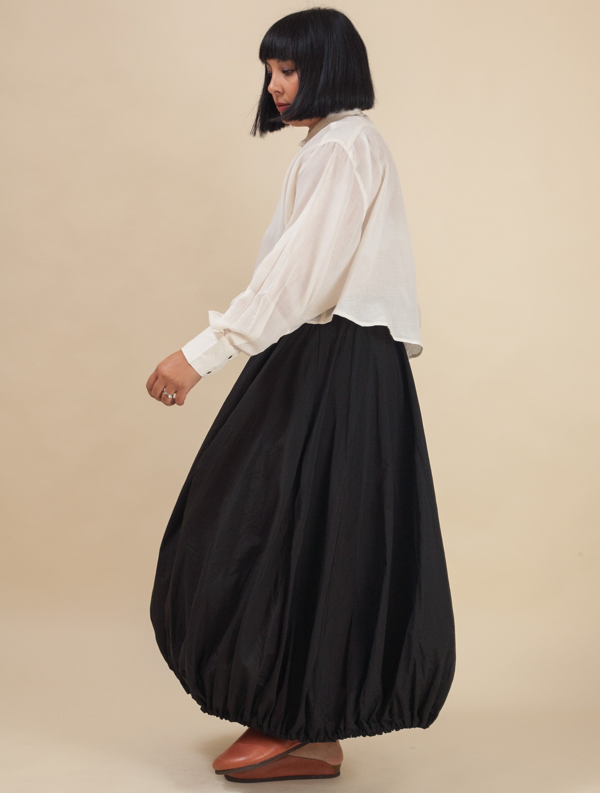 Ginza Skirt Tech (Black)