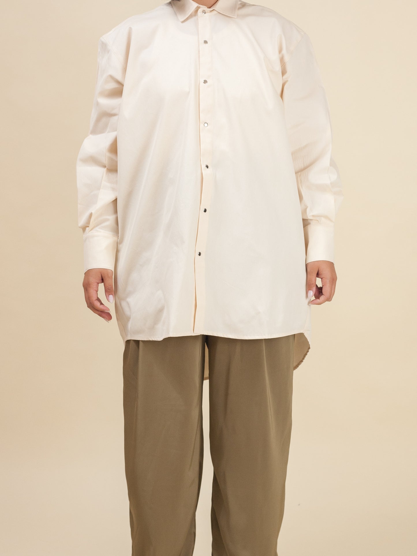 Mid-Length Shirt (Vanilla)