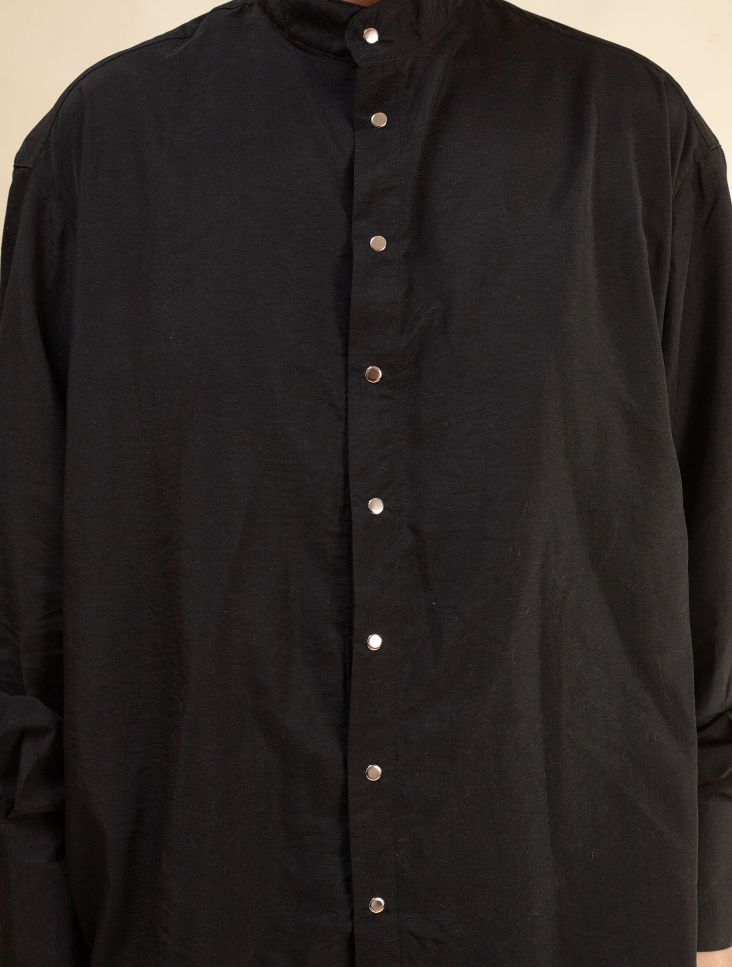 Mid-Length Shirt Black (Tech)