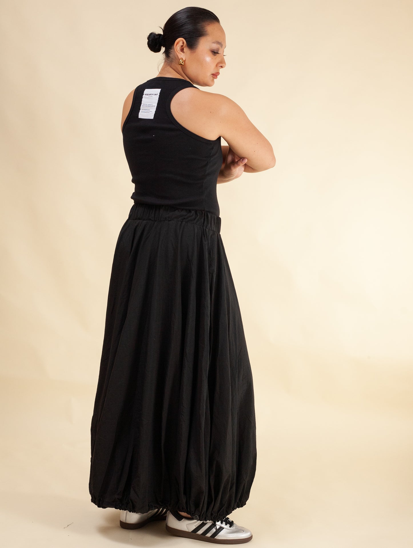 Ribbed Vest (Black)