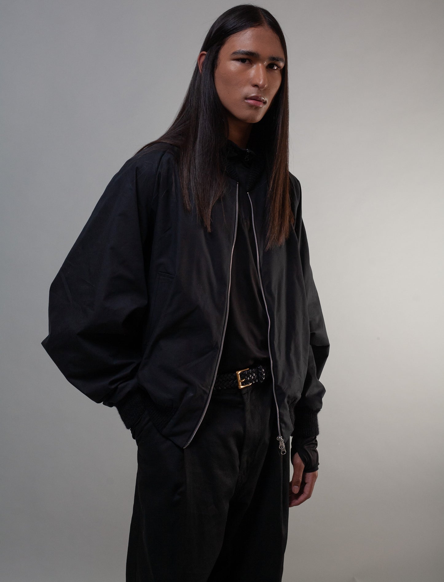 Toyama Bomber Jacket ( Black )
