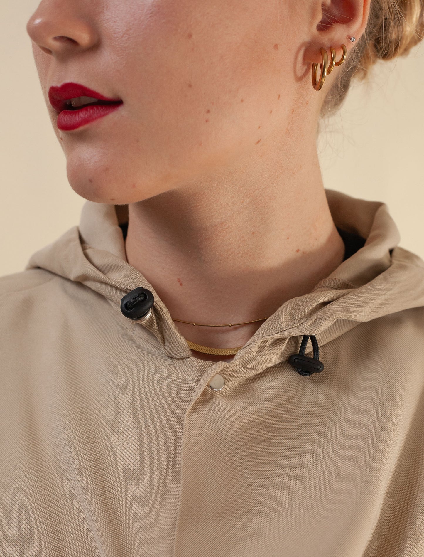 Keiko Cropped Tensel Jacket (Butter Toffee)