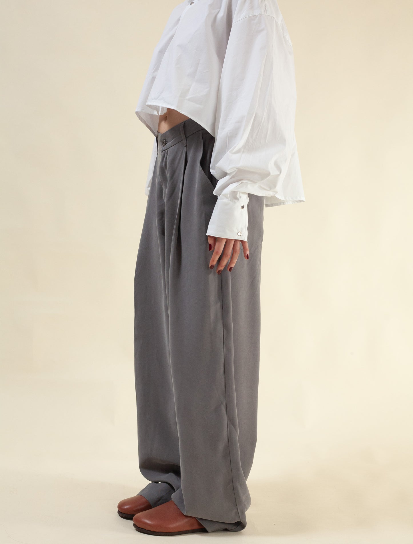 Shibuya Pants Tensel Twill (Grey)