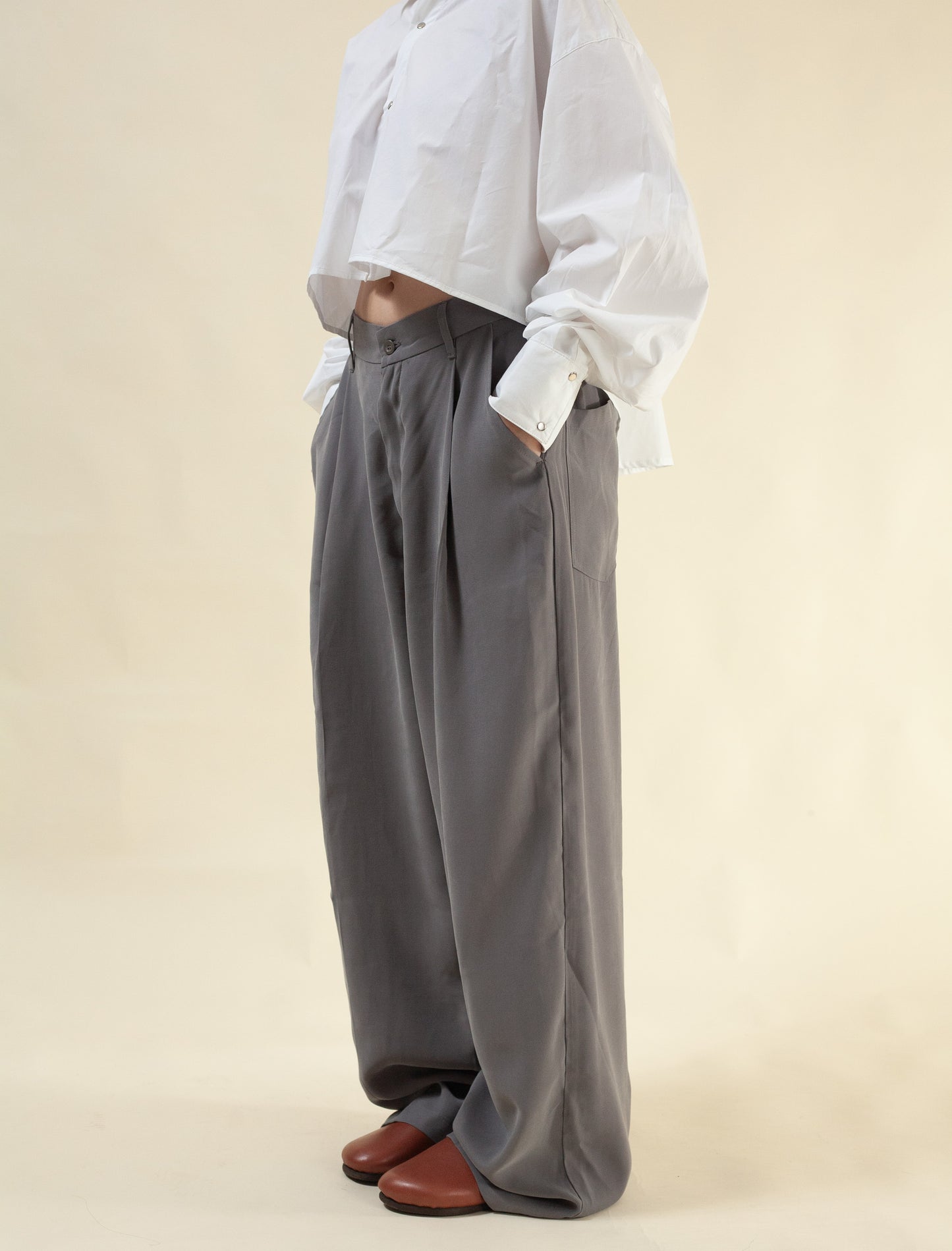 Shibuya Pants Tensel Twill (Grey)