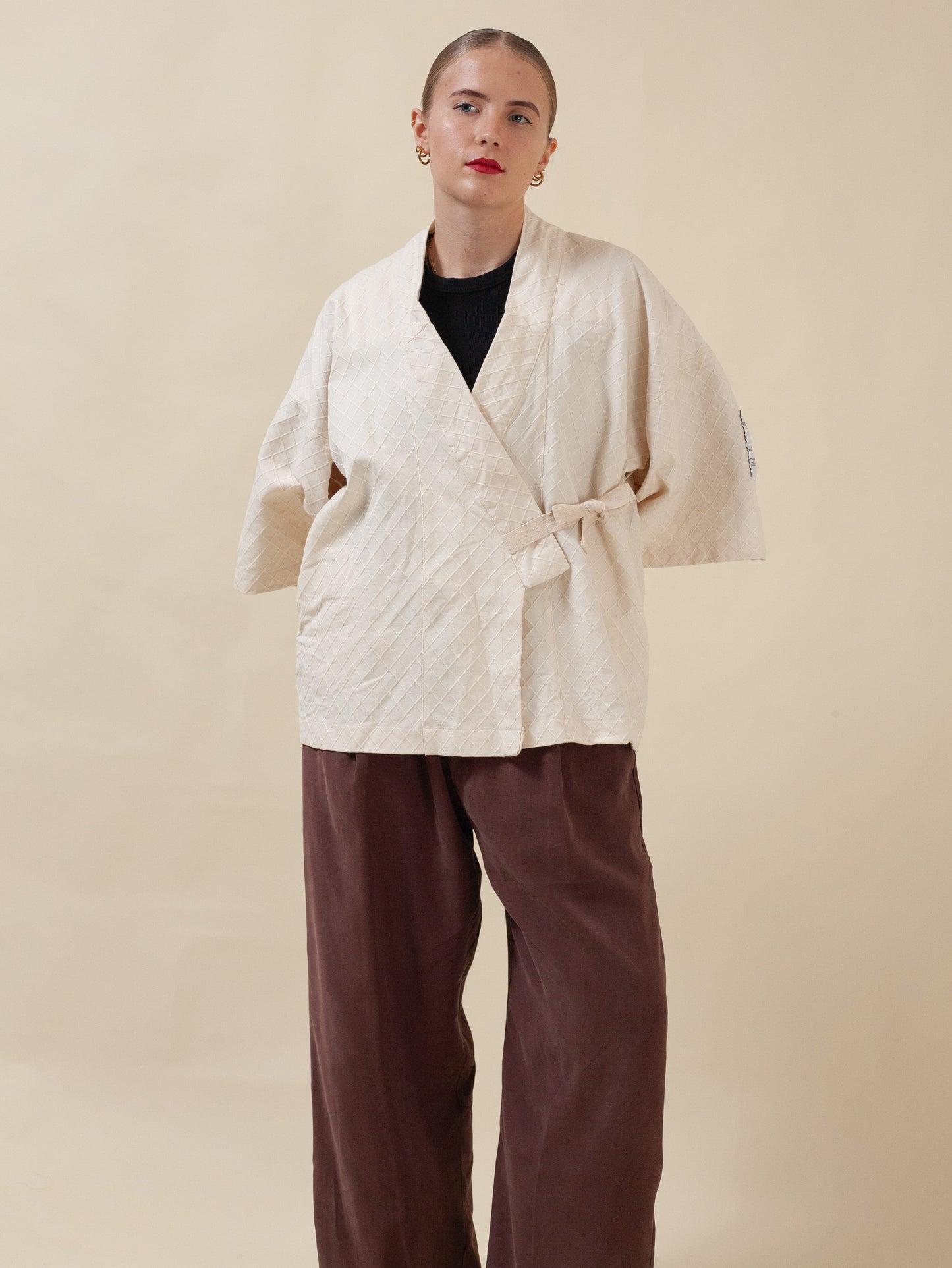 Kimono Limited (Cream Honeycomb)