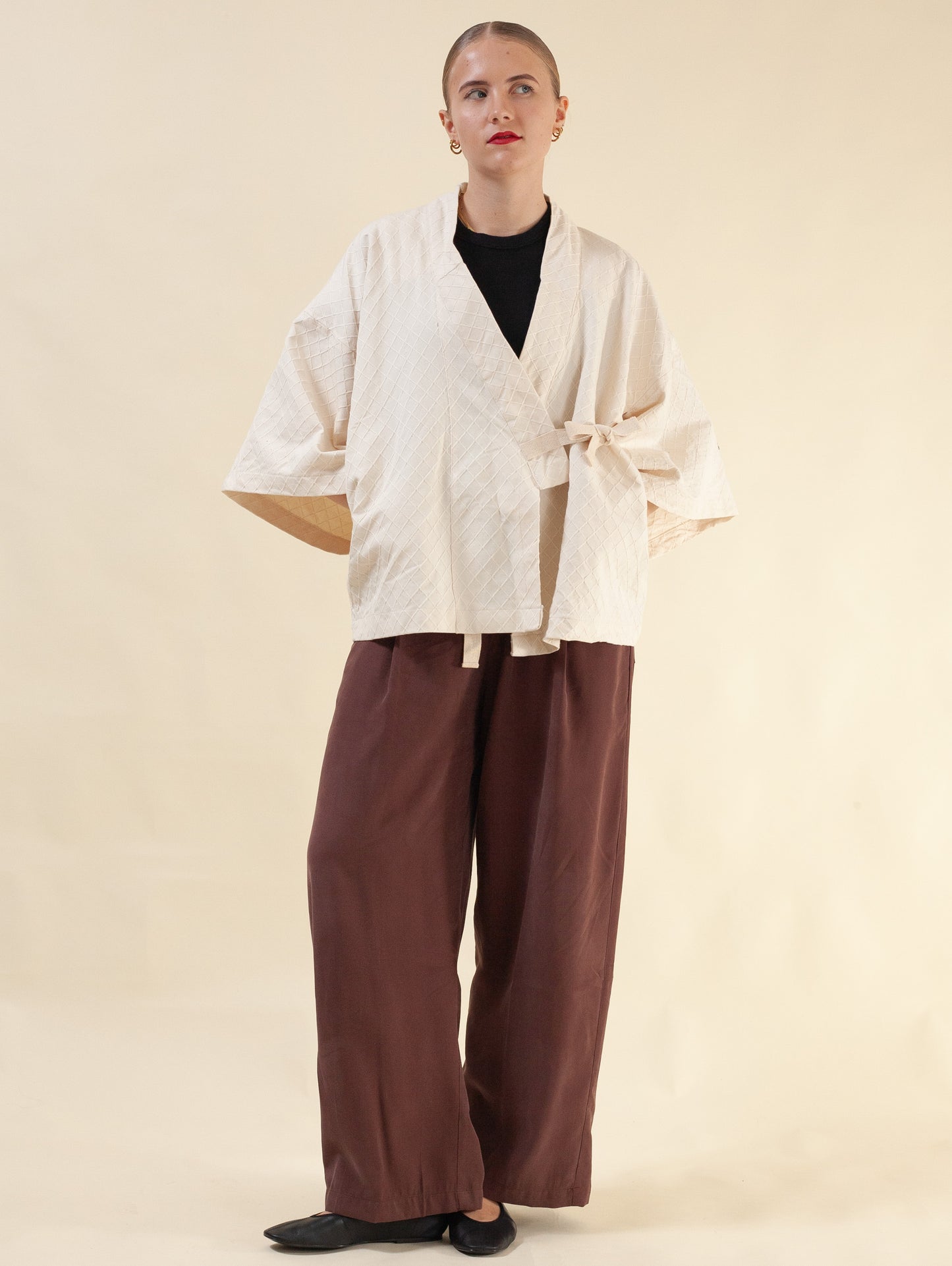 Shibuya Pants Tensel Twill (Beetroot)