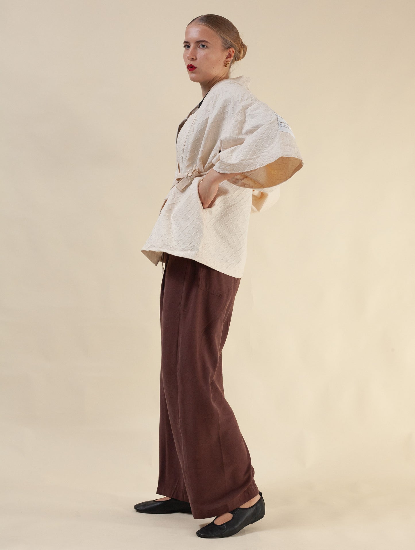 Kimono Limited (Cream Honeycomb)