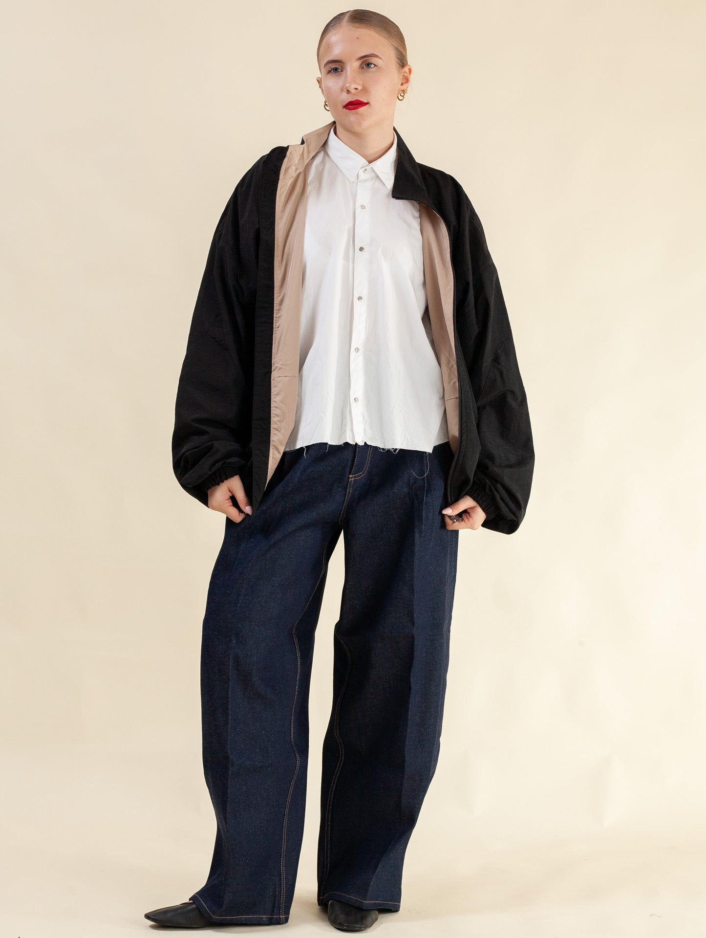 Oversized Reversible Jacket (Top Deck)