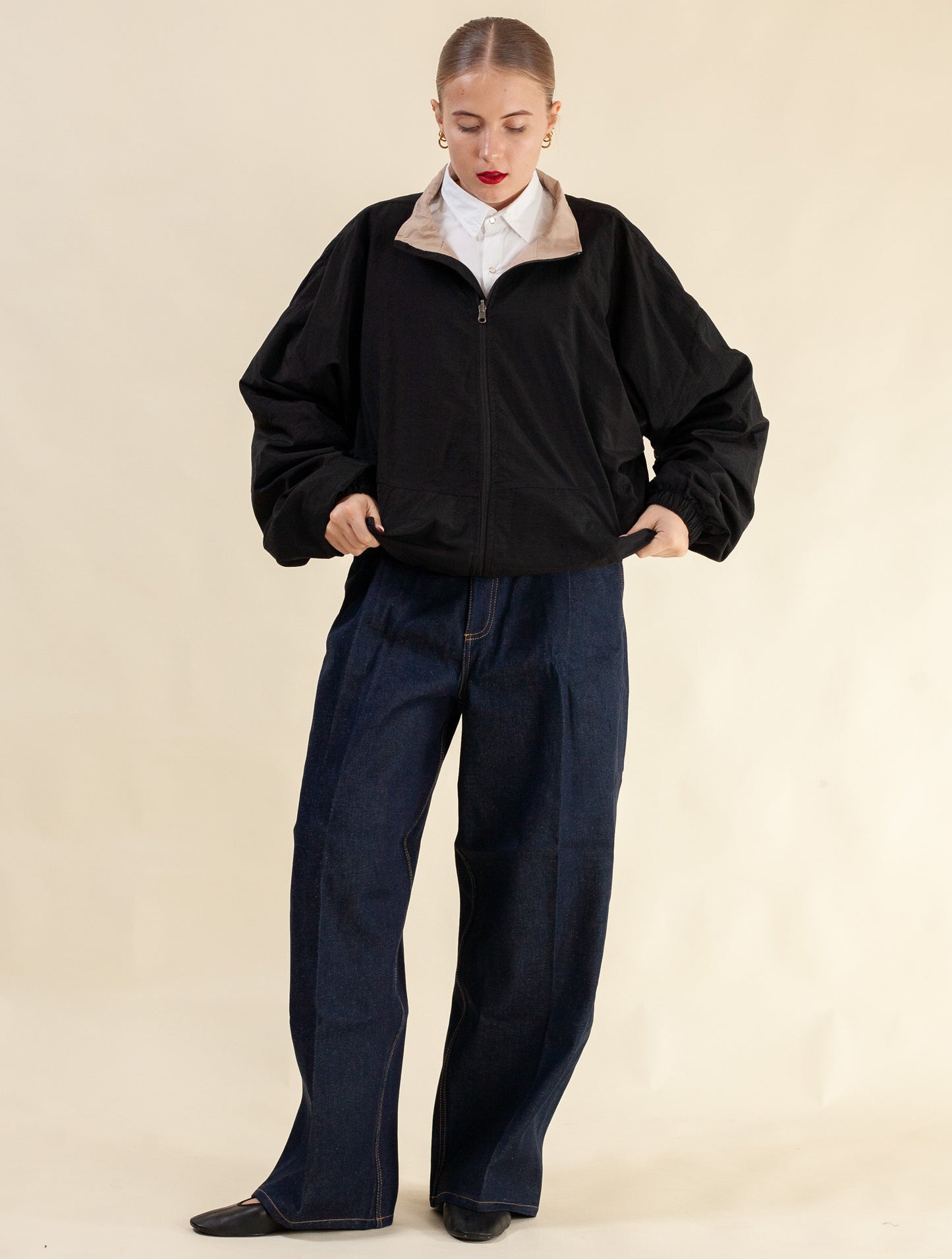 Oversized Reversible Jacket (Top Deck)
