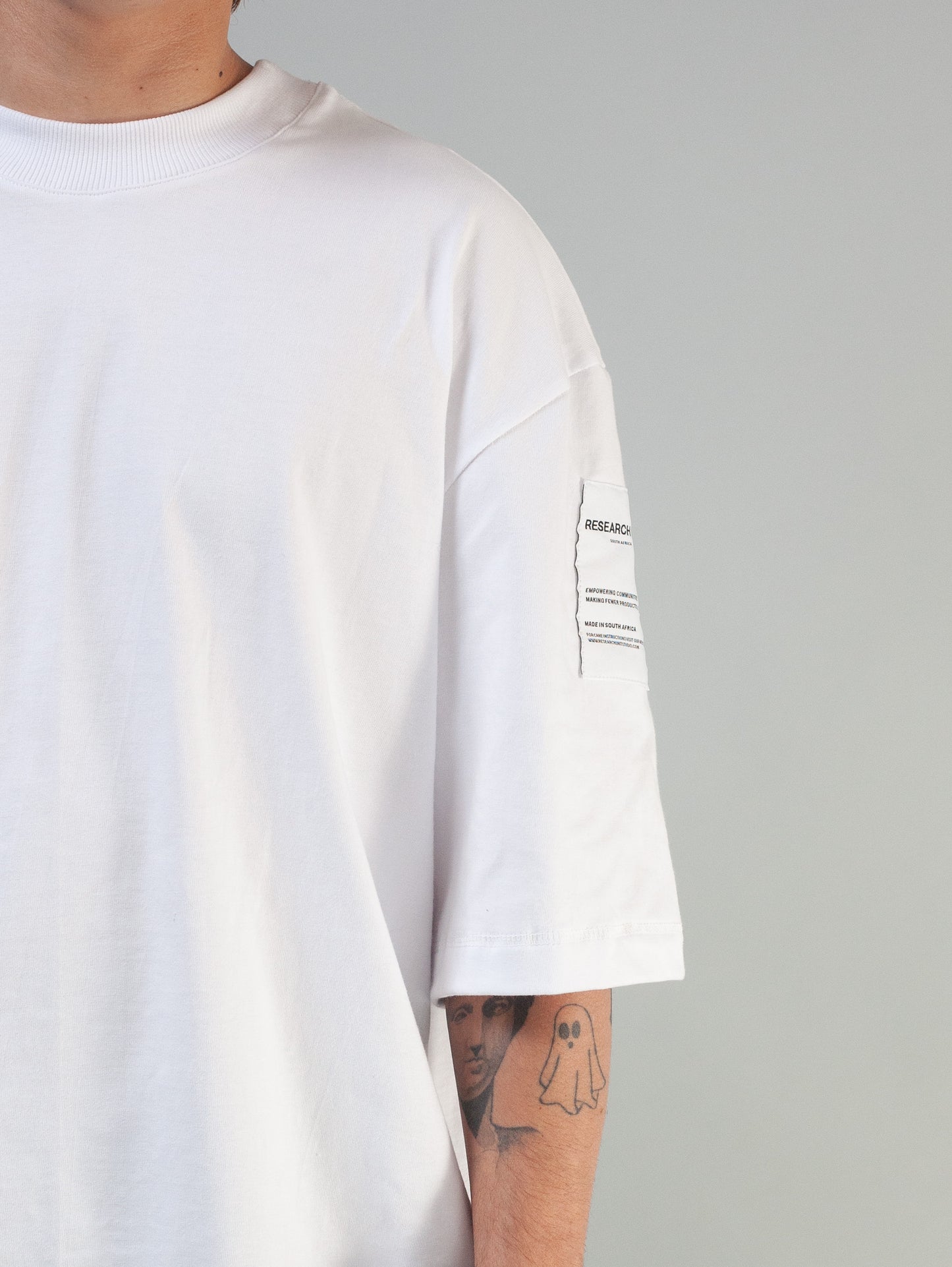 Ryo Oversized T-Shirt ( White )