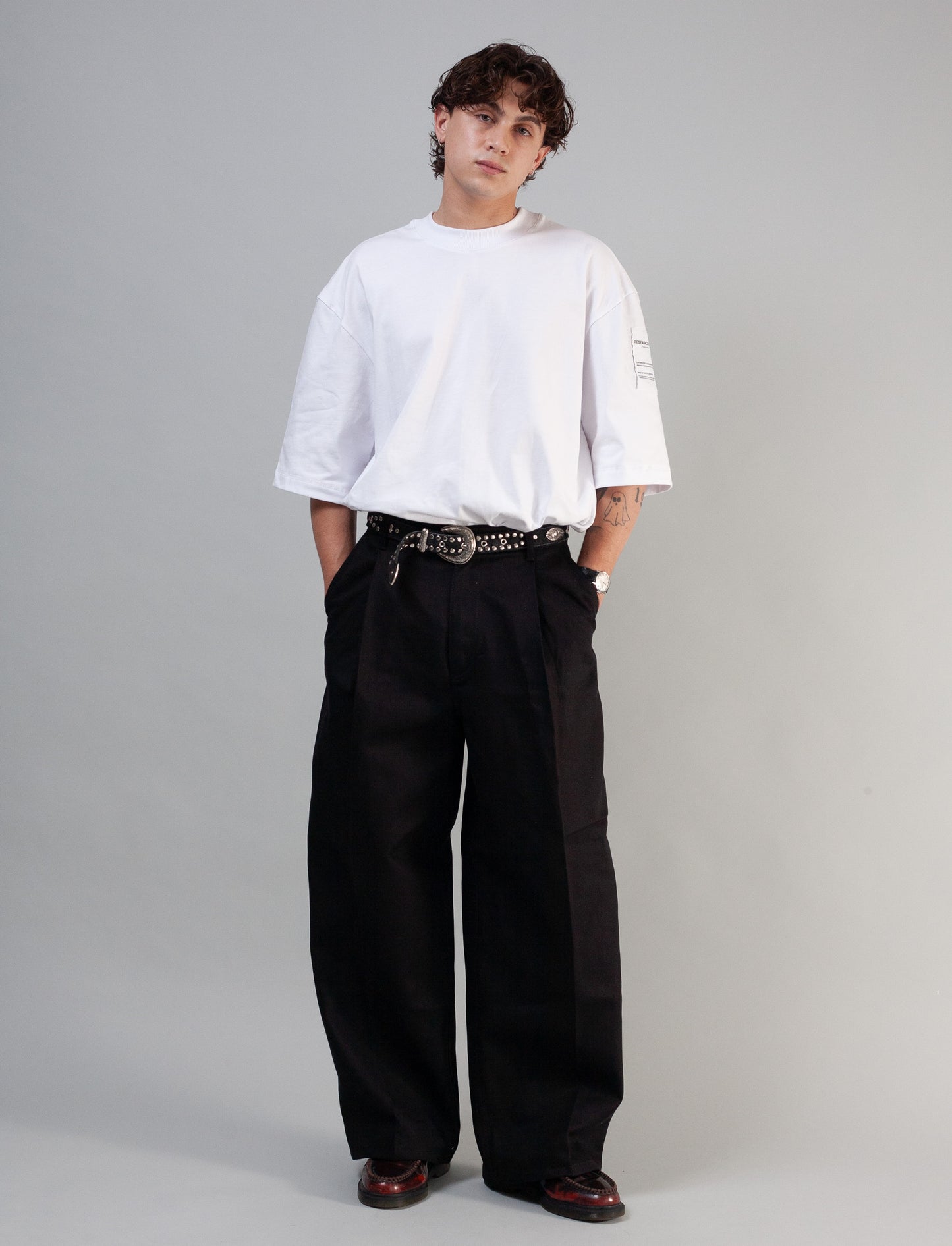 Ryo Oversized T-Shirt ( White )