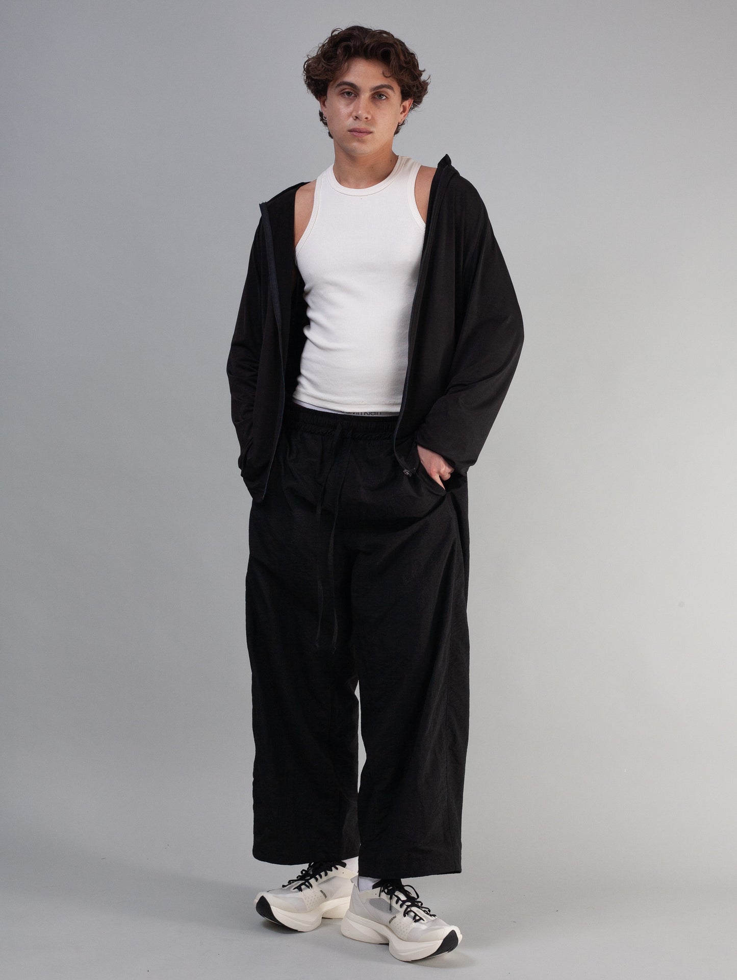Ribbed Vest (Off White)