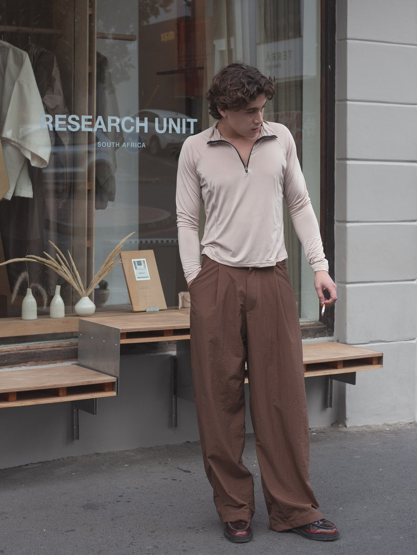 Shibuya Tech Pants ( Brown )