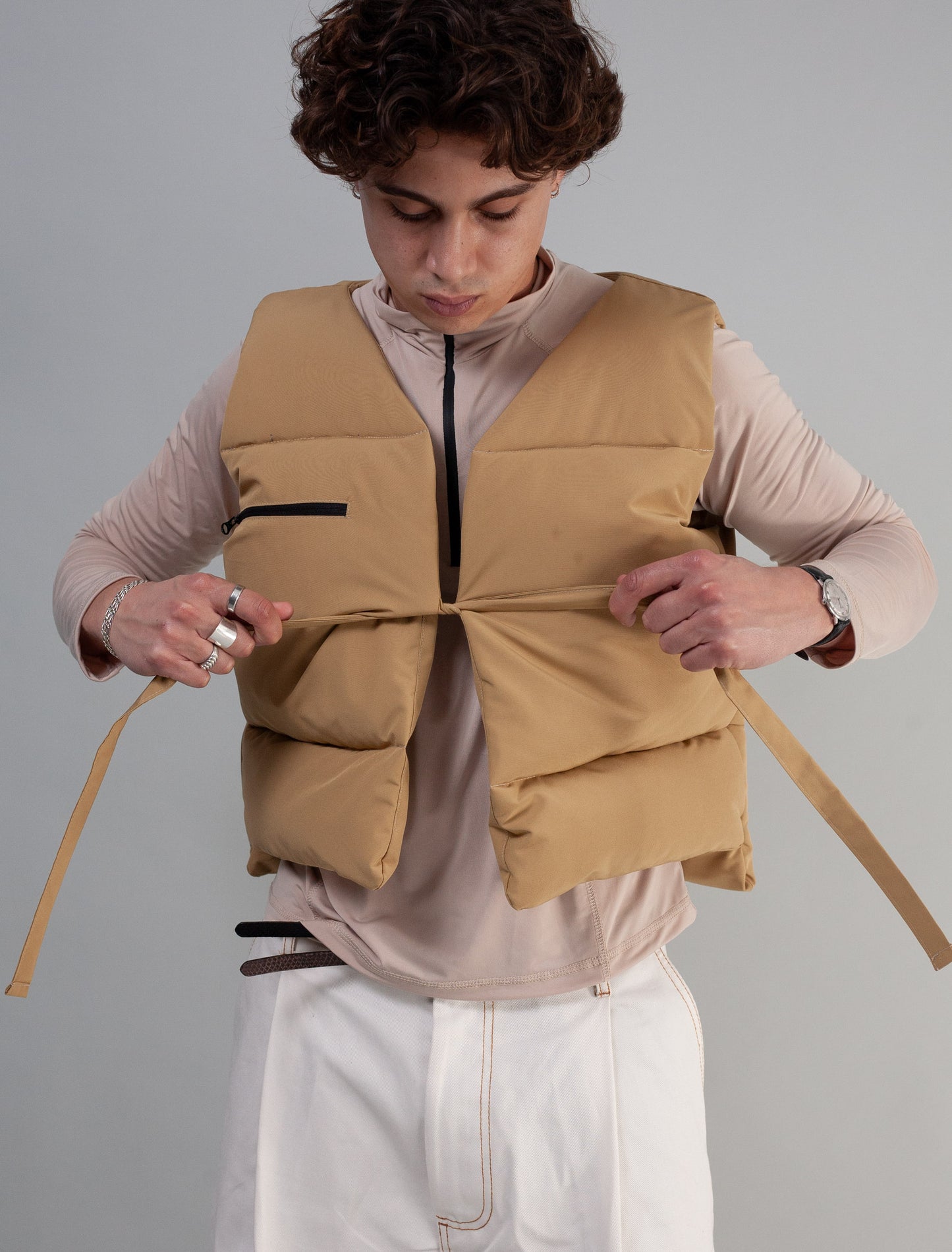 Sleeveless Puffer (Dune)