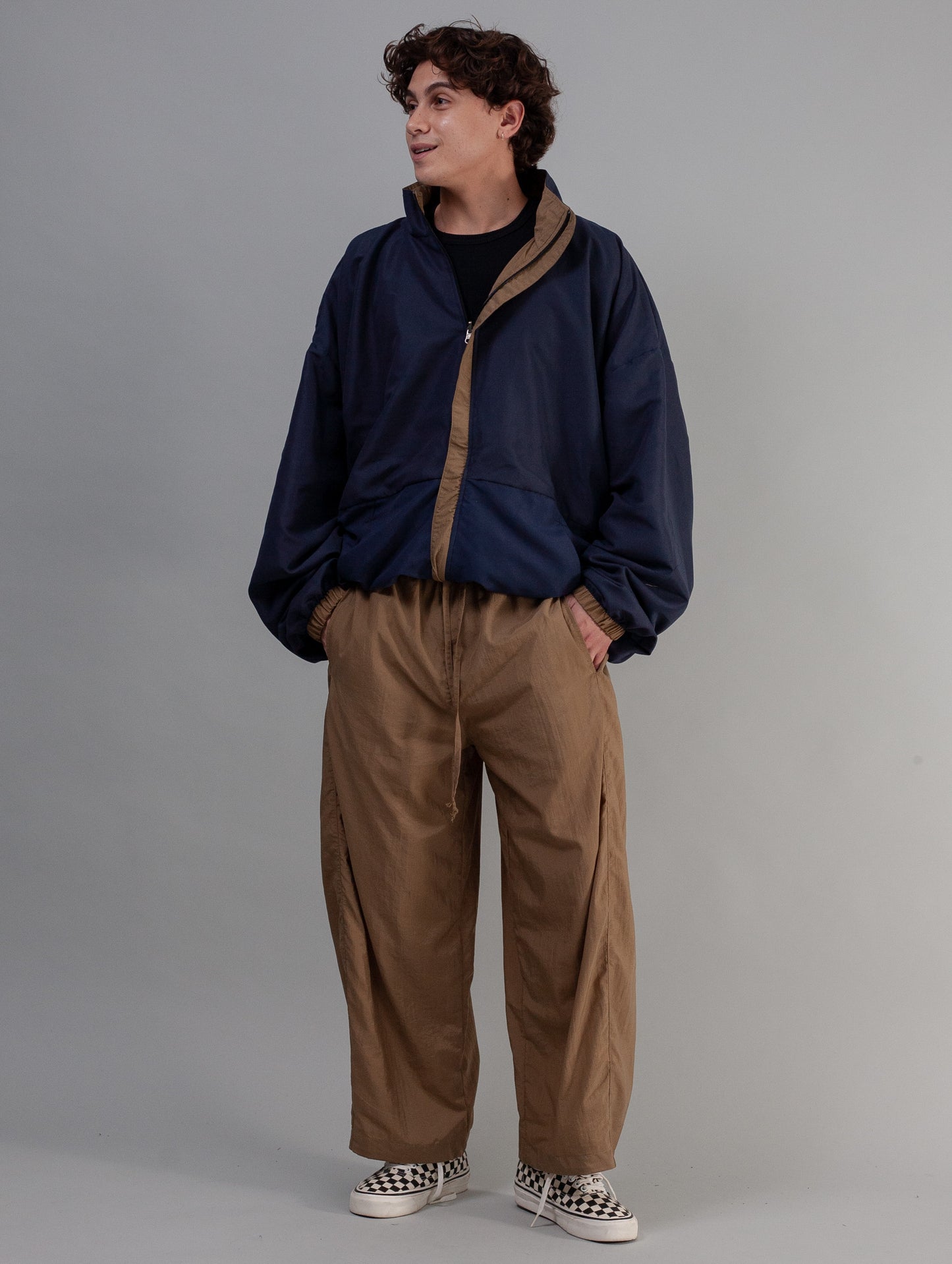 Barrel Pants Tech ( Stone )