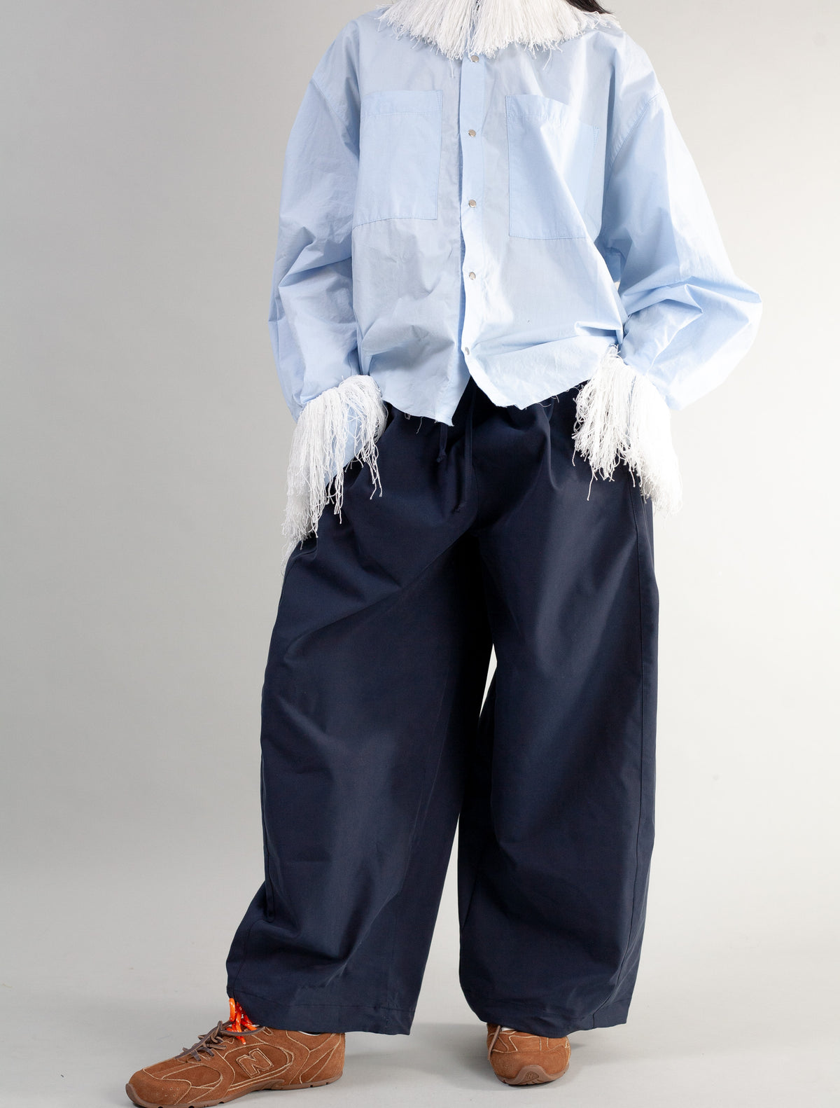 Barrel Pants Tech ( Navy )