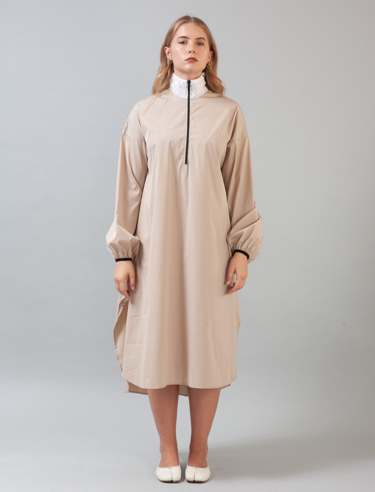 Asia Dress (Sand & Lace)