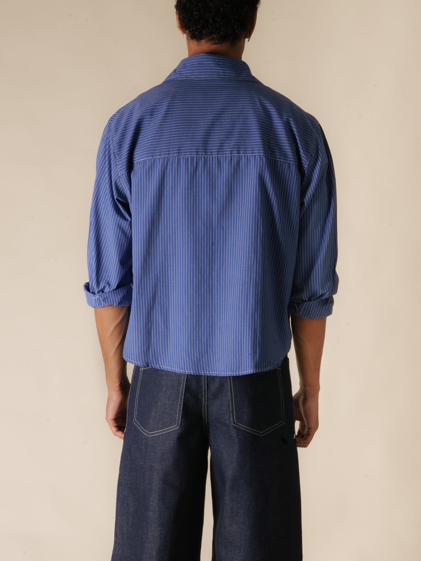 Studio Shirt (Blue Striped)