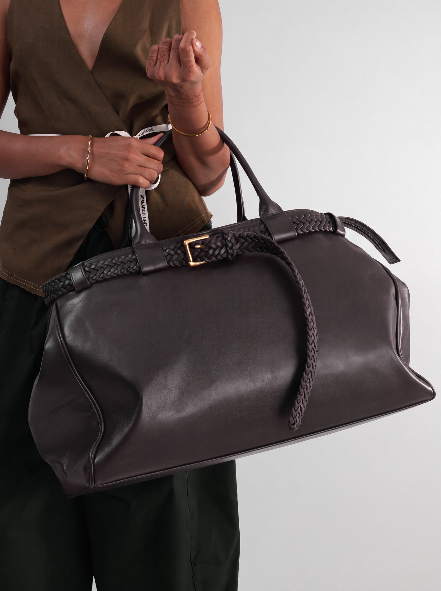 Belt Duffel Bag (Cocoa)