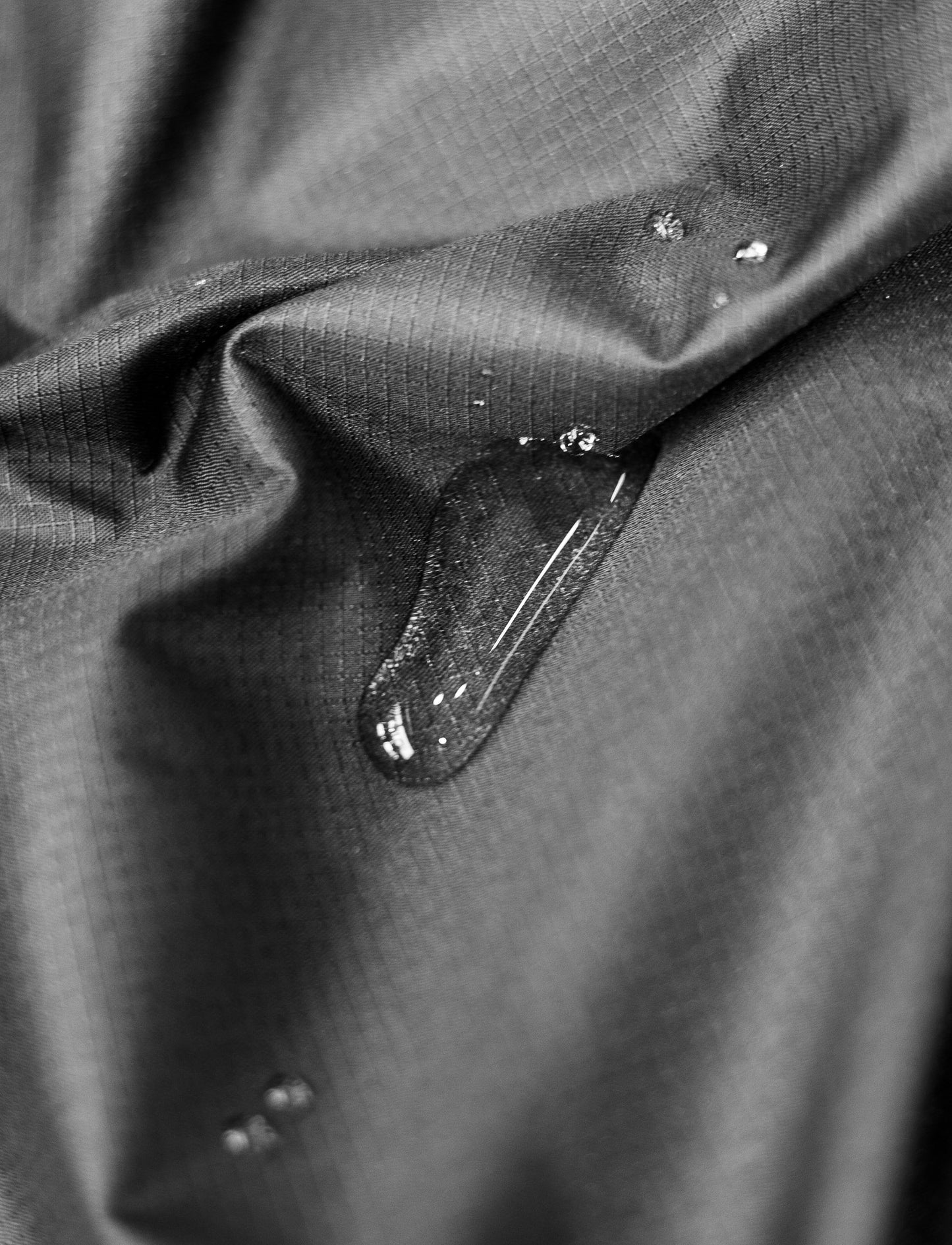 Ripstop Waterproof Raincoat (Black)