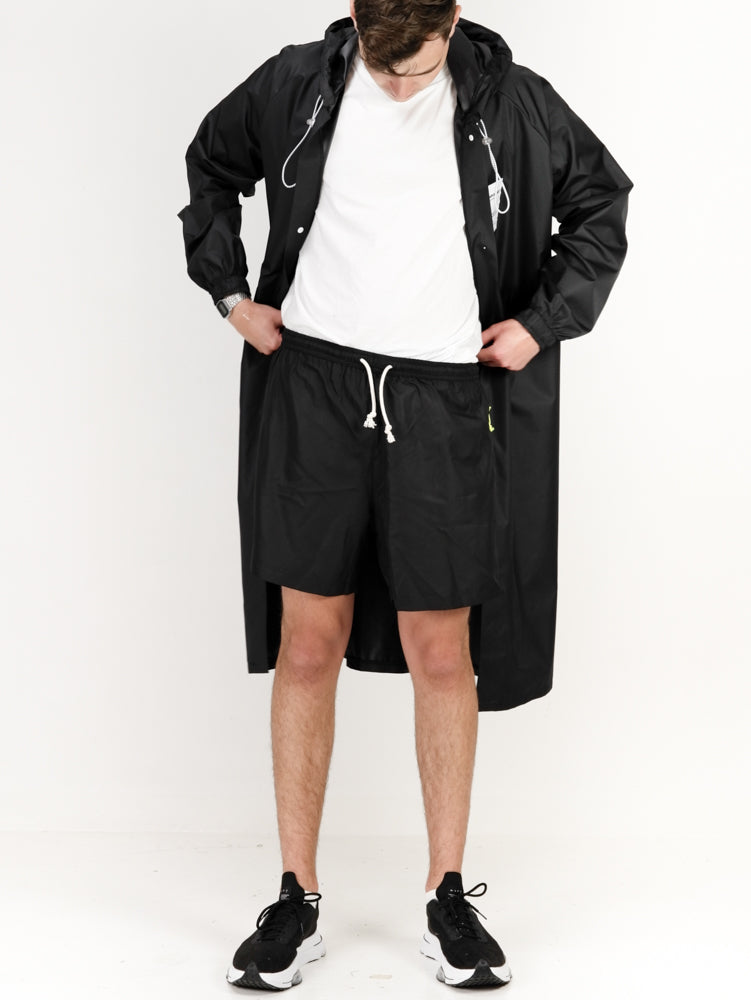 Ripstop Waterproof Raincoat (Black)