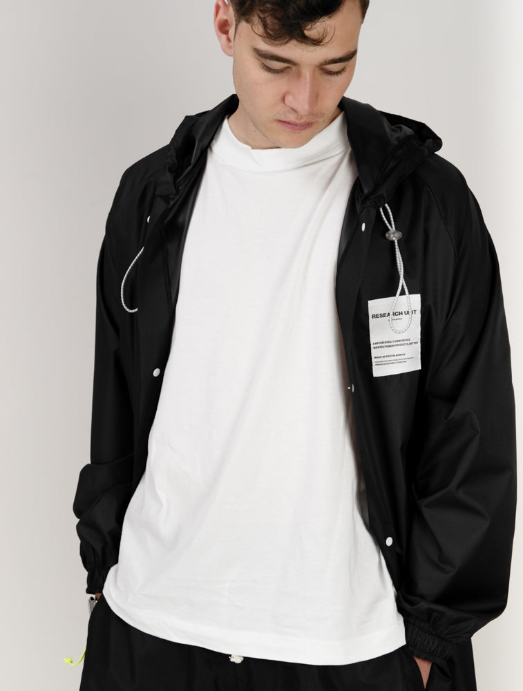 Ripstop Waterproof Raincoat (Black)